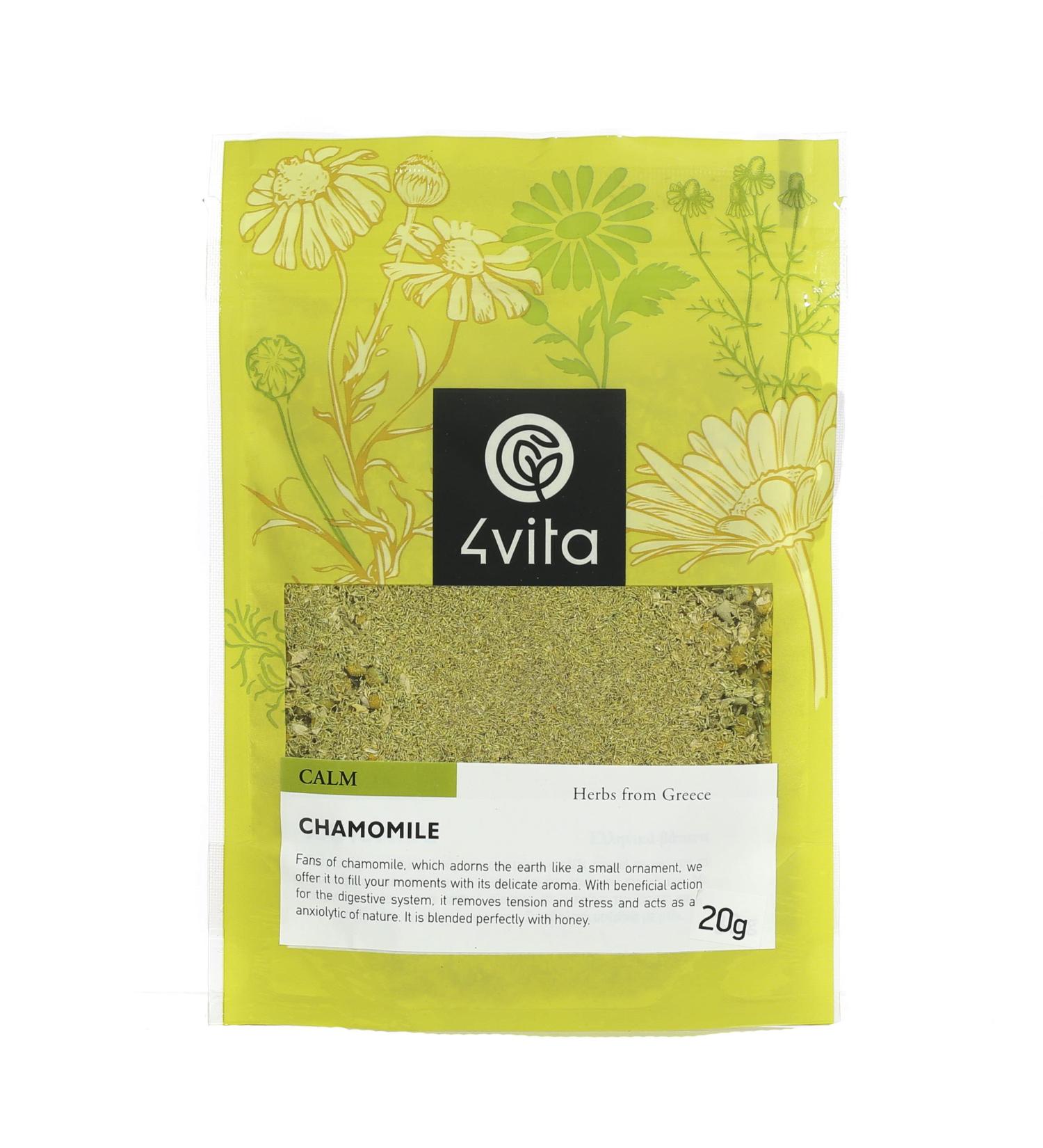 4Vita Premium Chamomile 20g - Buy Online on SooperMarket.com