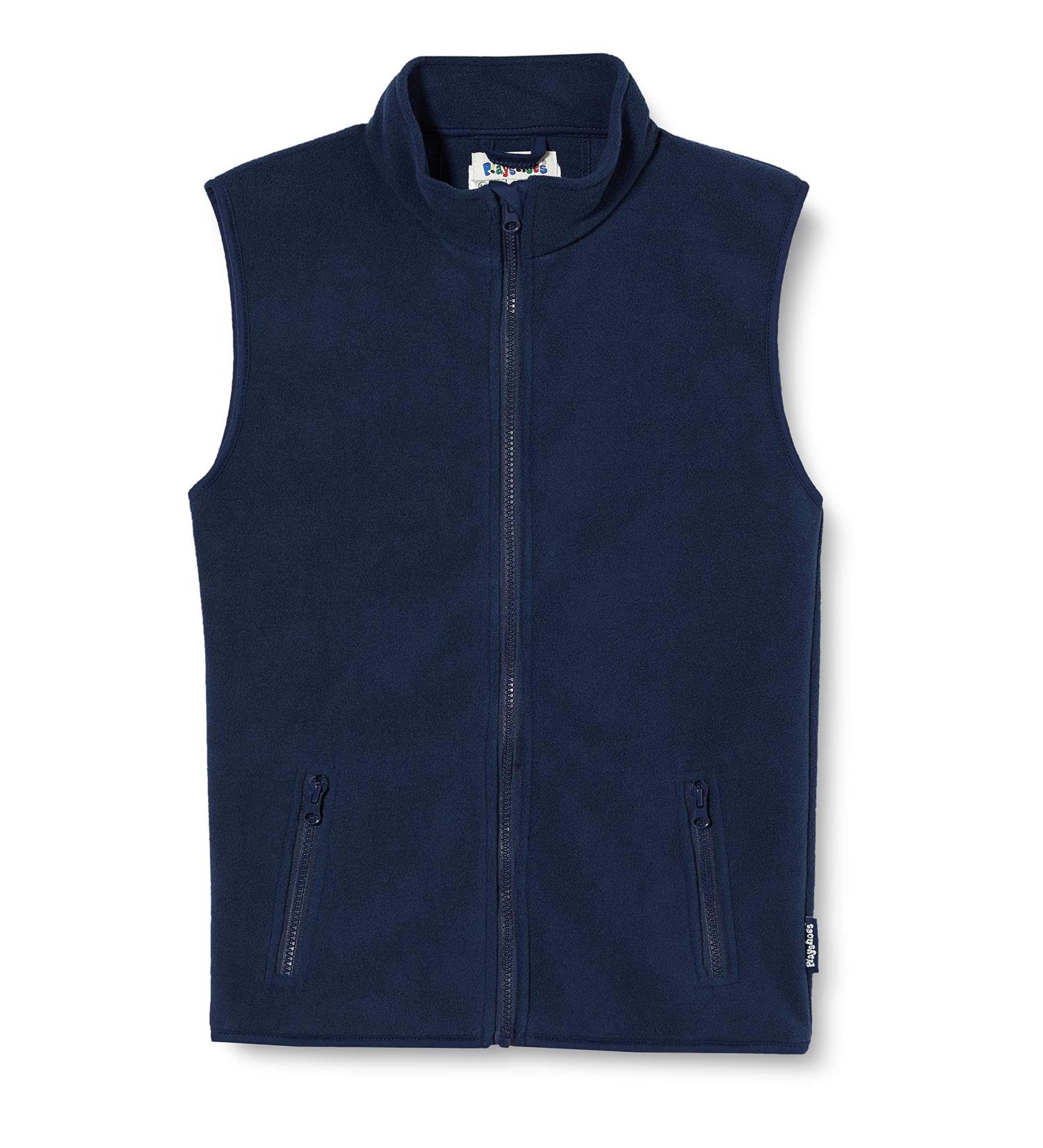 Playshoes Unisex Kid's Fleece Vest 164 Dark Blue - Outdoor Top - Buy Online on SooperMarket.com