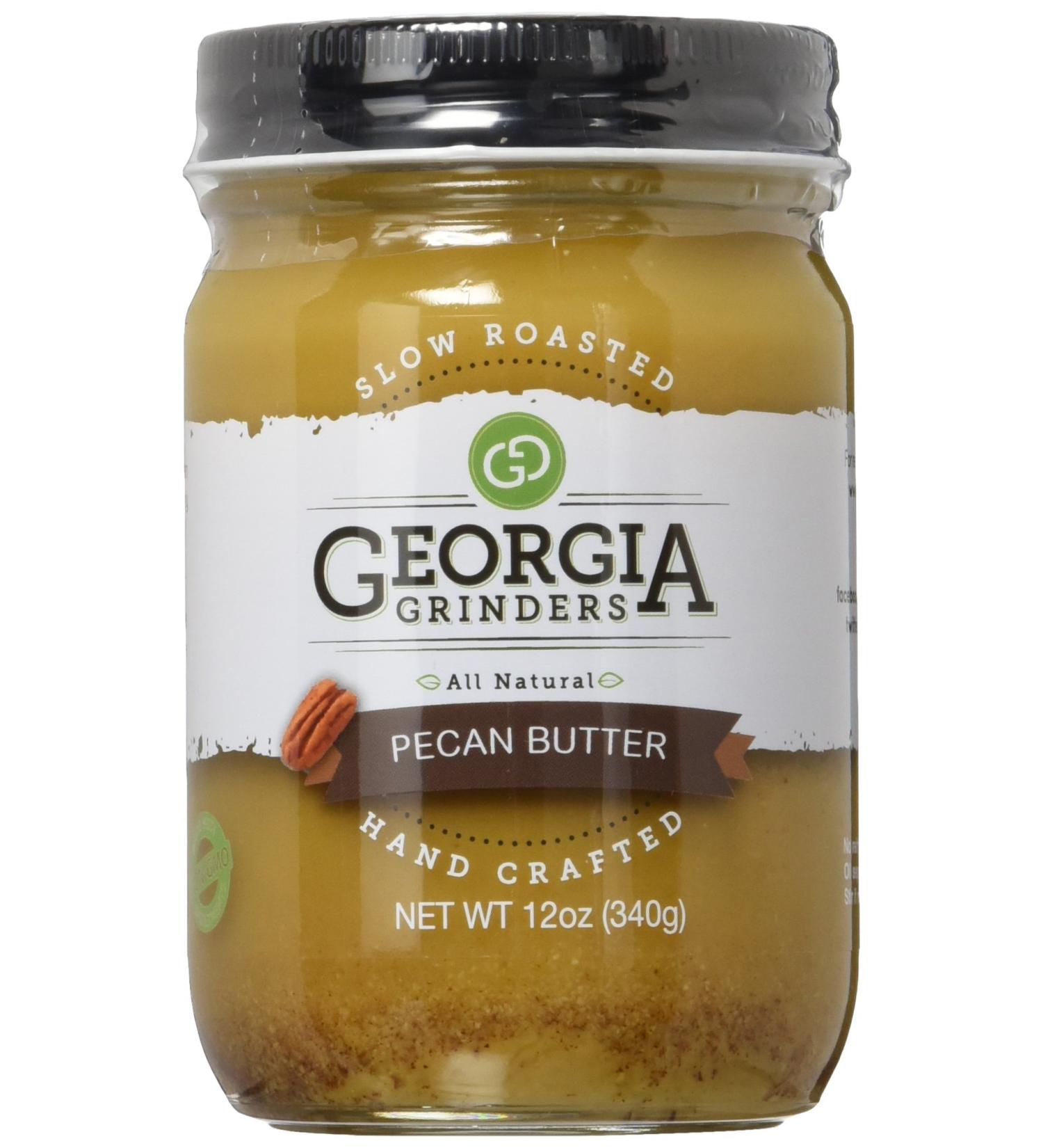 Georgia Grinders Premium Pecan Nut Butter 12 oz - Pack of 1 - Buy Online on SooperMarket.com