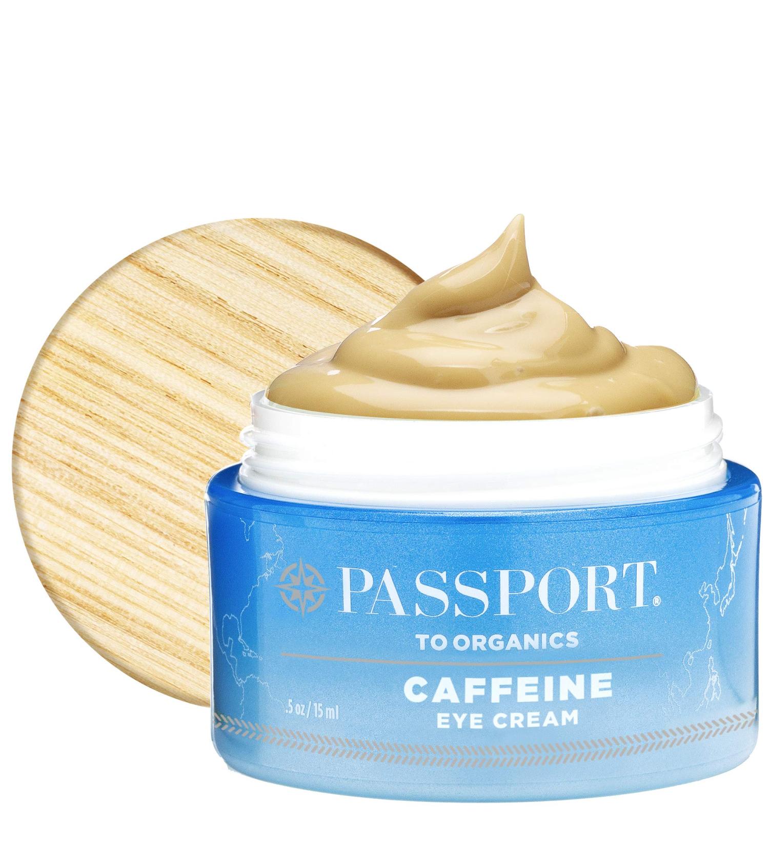 Organic Caffeine Eye Cream - Colombian Coffee Paraben-Free Brighten & Revitalize Eyes - Buy Online on SooperMarket.com