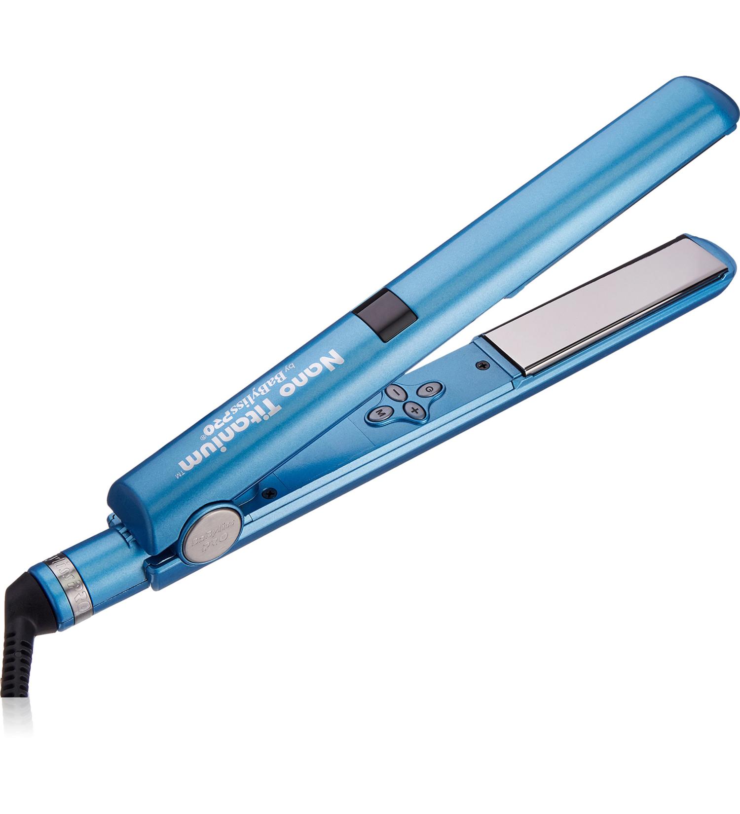 BabylissPRO Nano Titanium 1 Digital Straightener - Professional Hair Styling Tool - Buy Online on SooperMarket.com