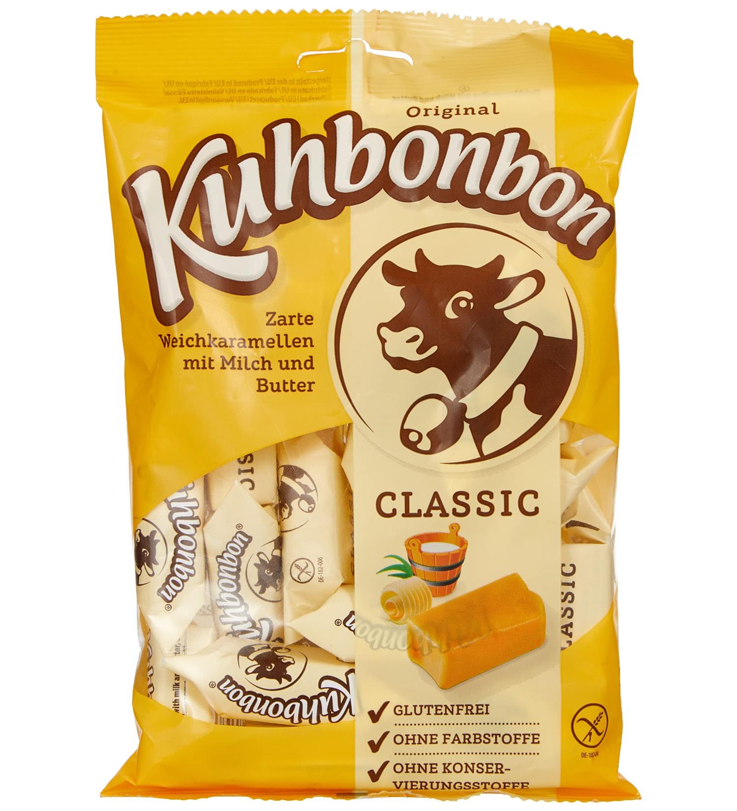 Cowbonbon Classic Soft Caramel Candy - Gluten-Free Toffee Candies | 200g Pack of Sweet Delights - Buy Online on SooperMarket.com