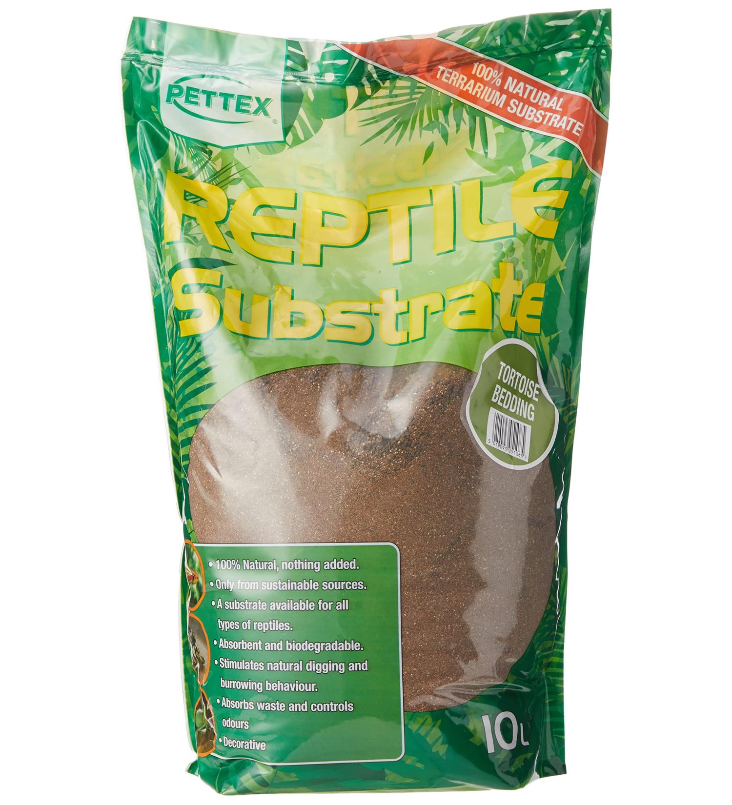 Pettex Reptile Substrate Tortoise Soil Bedding 10 L - Buy Online on SooperMarket.com