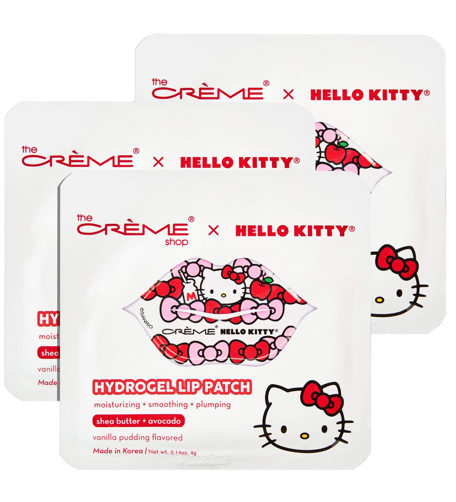 The Cr me Shop x Hello Kitty Hydrogel Lip Patch | Vanilla Pudding Flavored - 3 Pack - Buy Online on SooperMarket.com