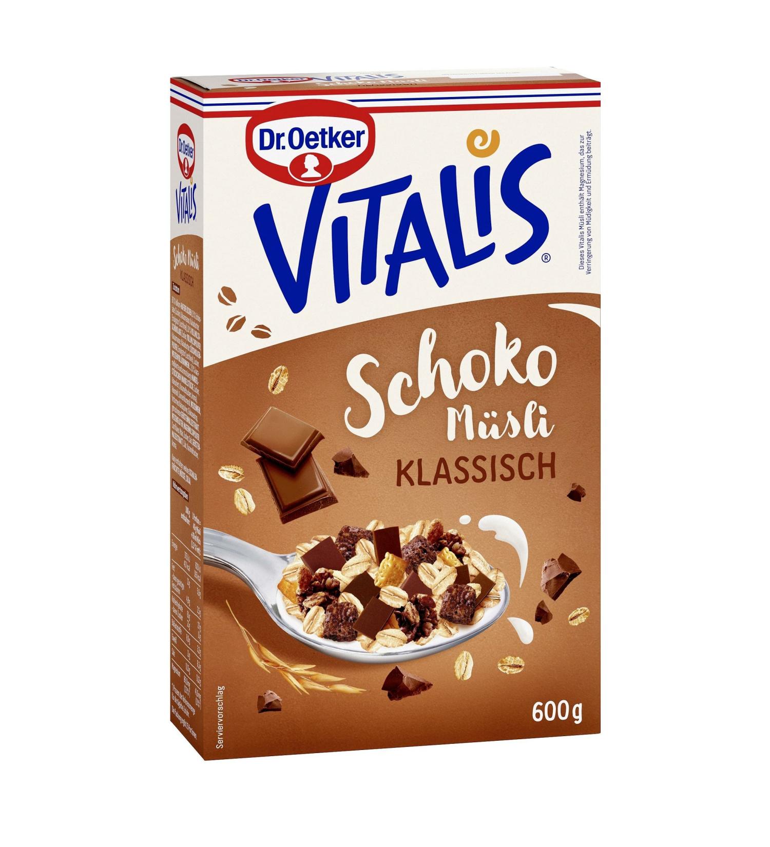 Vitalis Schoko M sli klassisch 600g - Delicious and Nutritious Breakfast Option - Buy Online on SooperMarket.com