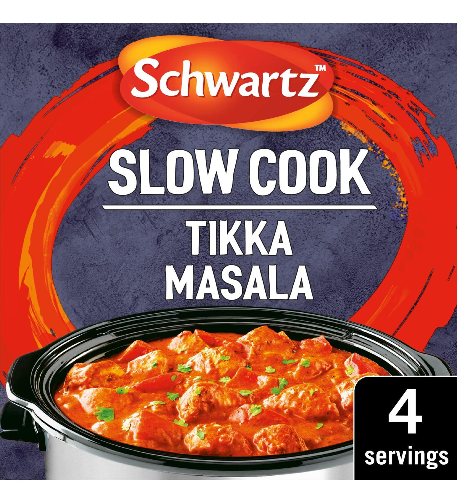 Schwartz Slow Cook Tikka Masala 35g - Authentic Flavors for Easy Cooking - Buy Online on SooperMarket.com