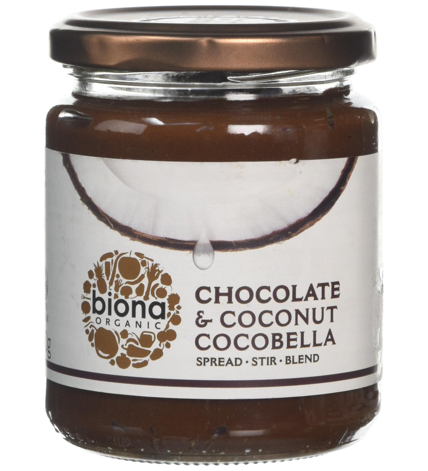 Biona CocoBella Organic Cacao and Coconut Spread 250g - Buy Online on SooperMarket.com