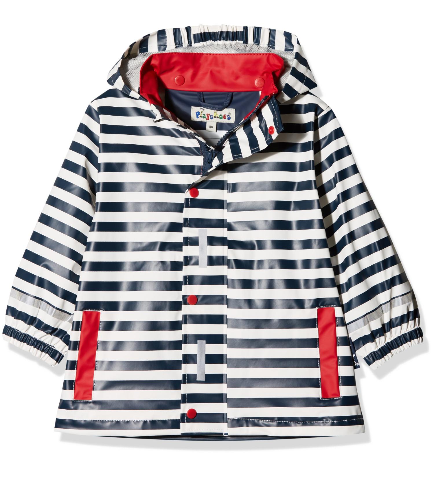 Playshoes Kids Waterproof Raincoat 140 Maritim - Unisex Wind and Waterproof Rainwear - Buy Online on SooperMarket.com