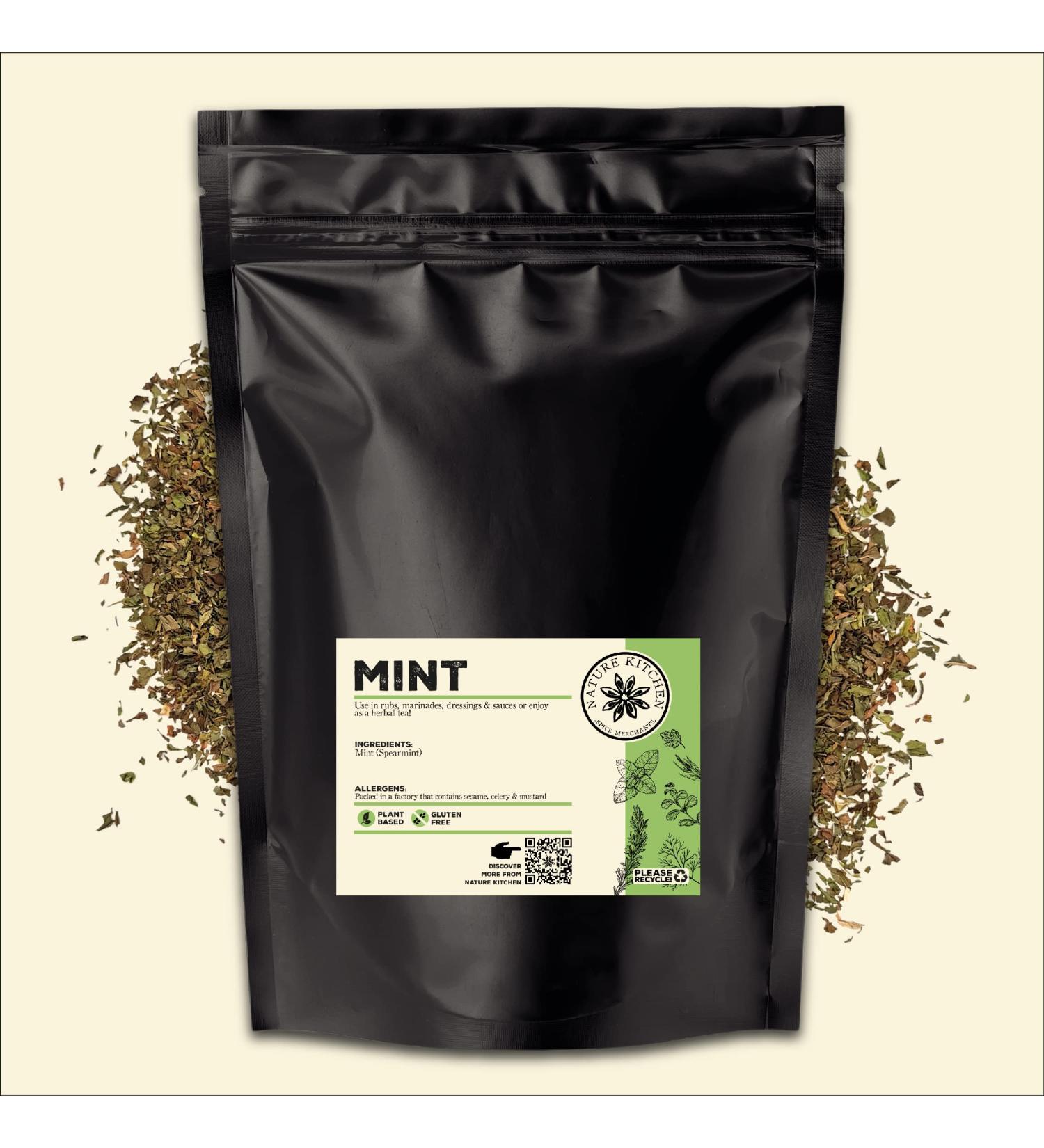 Mint 200g Seasoning Spices and Herbs - Gluten-Free & Vegan Cooking Blends for Marinades, Sauces, Frying, Baking, Grilling | Nature Kitchen - Buy Online on SooperMarket.com