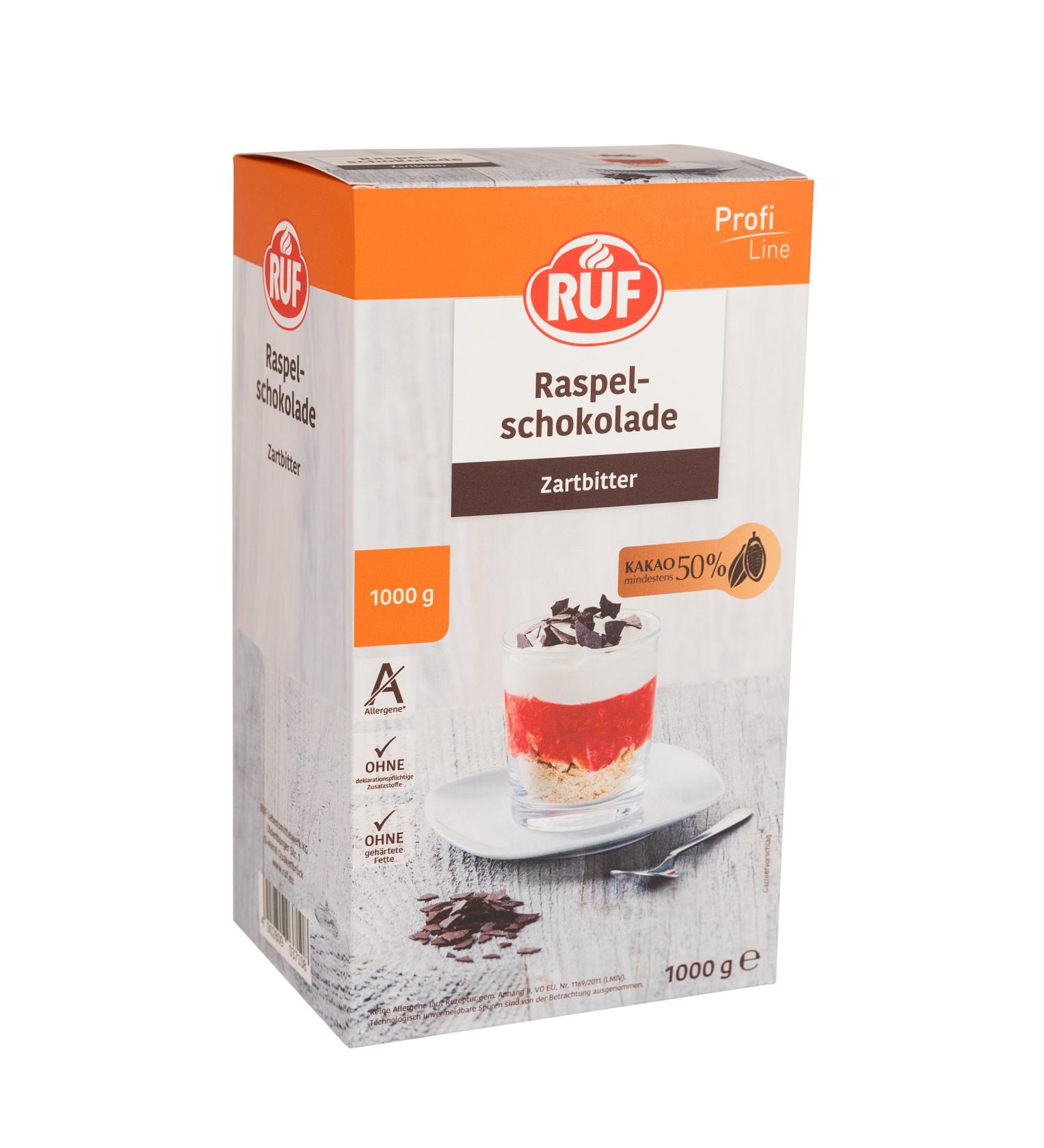 Buy Call Raspel-Chocolate Daring - 50% Cocoa 1000g for Cake & Ice Cream Garnishing - International Shipping Available - Buy Online on SooperMarket.com