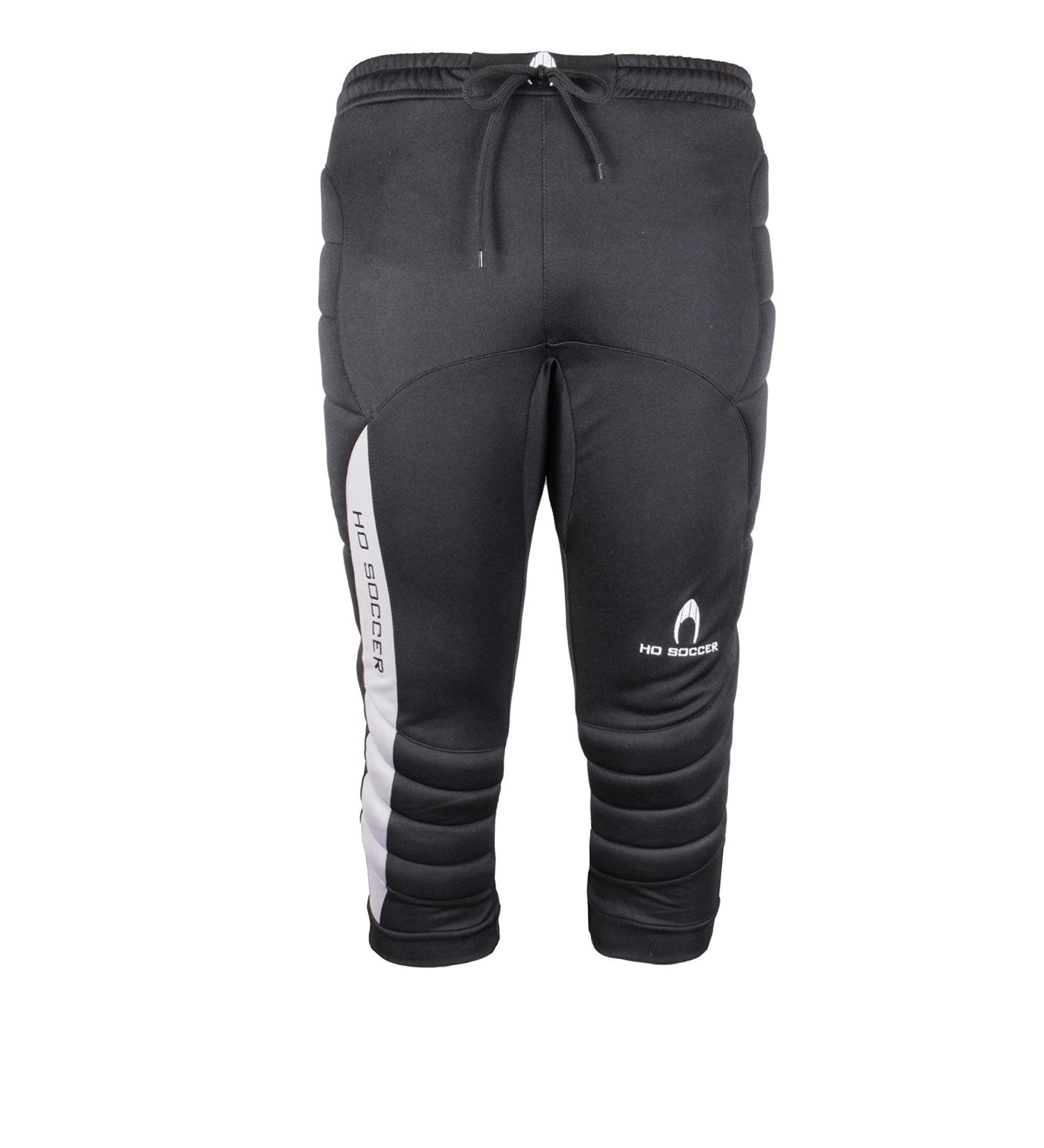 HO Soccer Men's Icon 3/4 Padded Goalkeeper Pants - XL Black | International Shipping Available - Buy Online on SooperMarket.com
