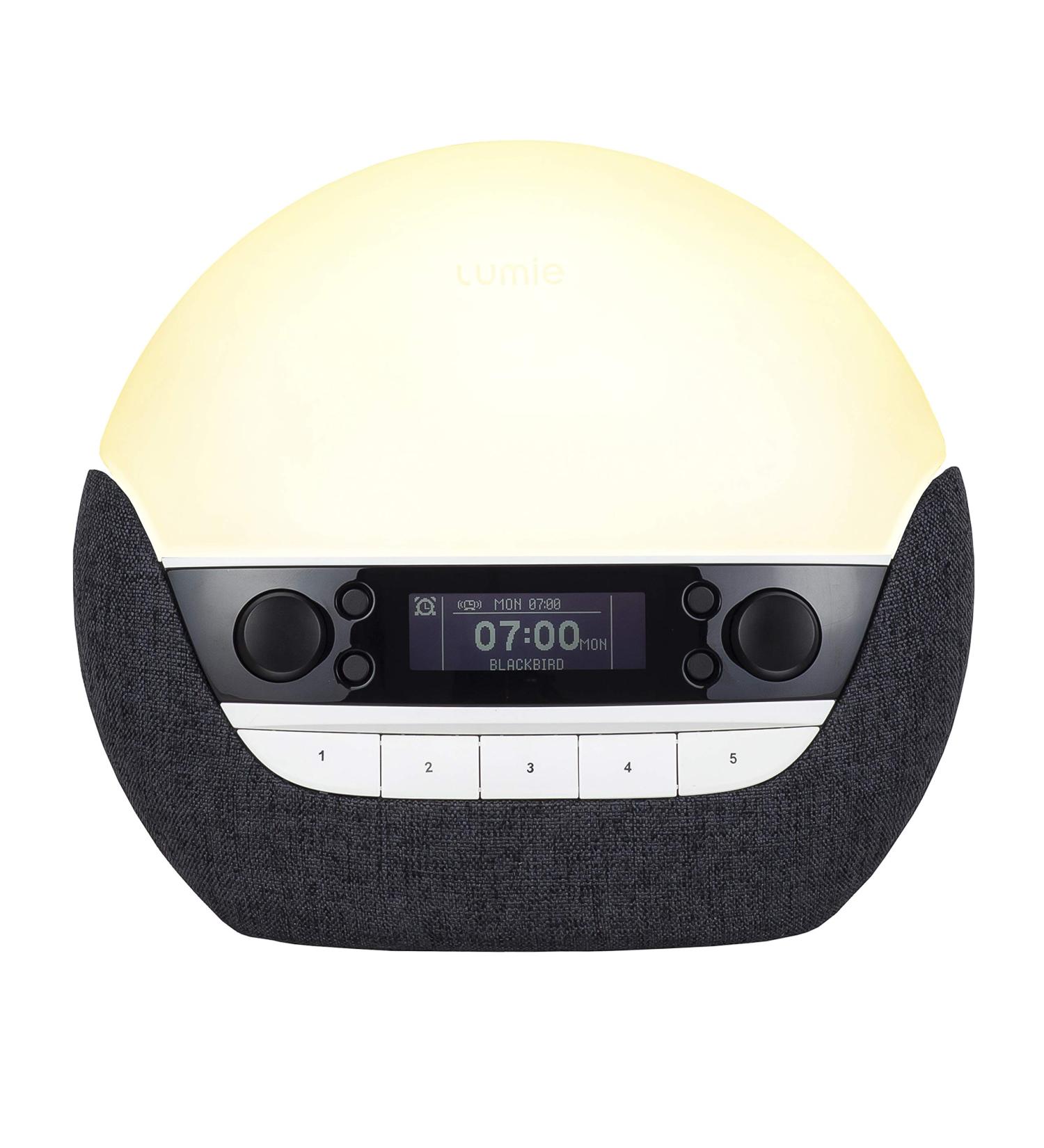 Buy Lumie Bodyclock Luxe 750DAB - Light Alarm Clock DAB Radio & Bluetooth Speaker | Low Blue Light for Better Sleep - International Shipping Available - Buy Online on SooperMarket.com