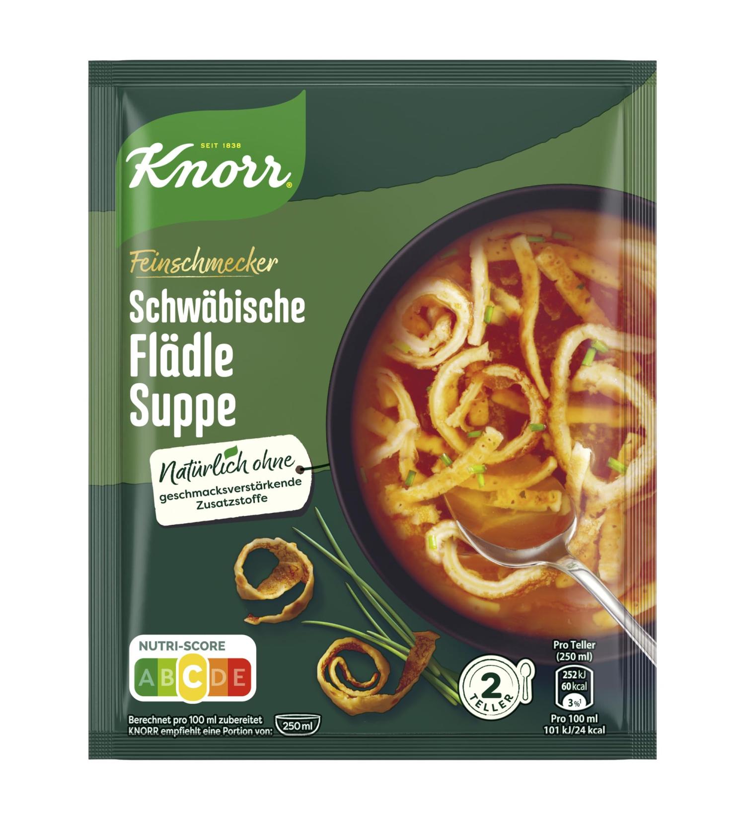 Buy Knorr Gourmet Swabian Fl rle Soup - Fast Hearty No Additives - 15x2 Plates - Buy Online on SooperMarket.com