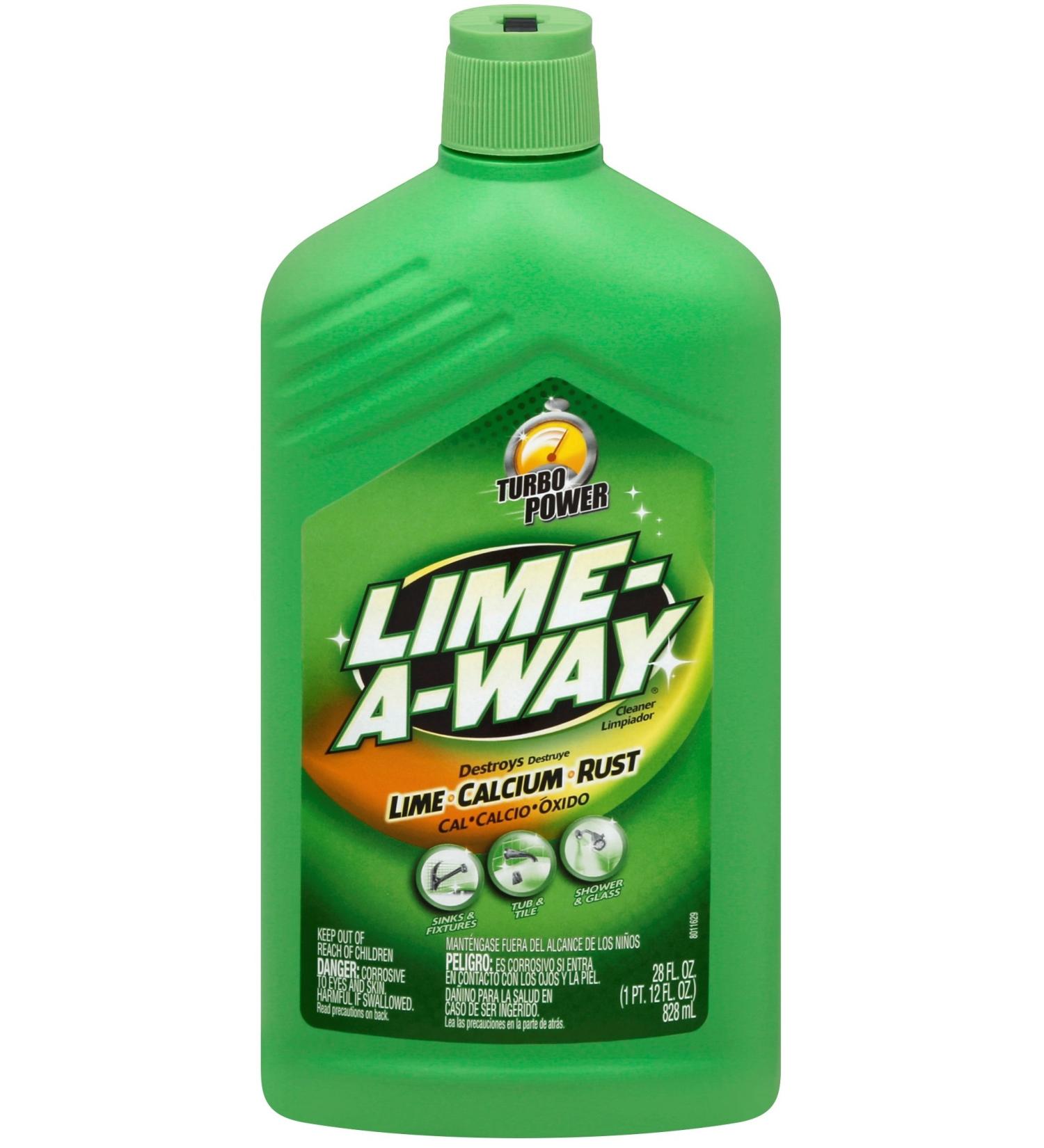 Lime-A-Way Lime Calcium & Rust Cleaner 28 oz - Pack of 3 | Powerful Cleaning Solution - Buy Online on SooperMarket.com