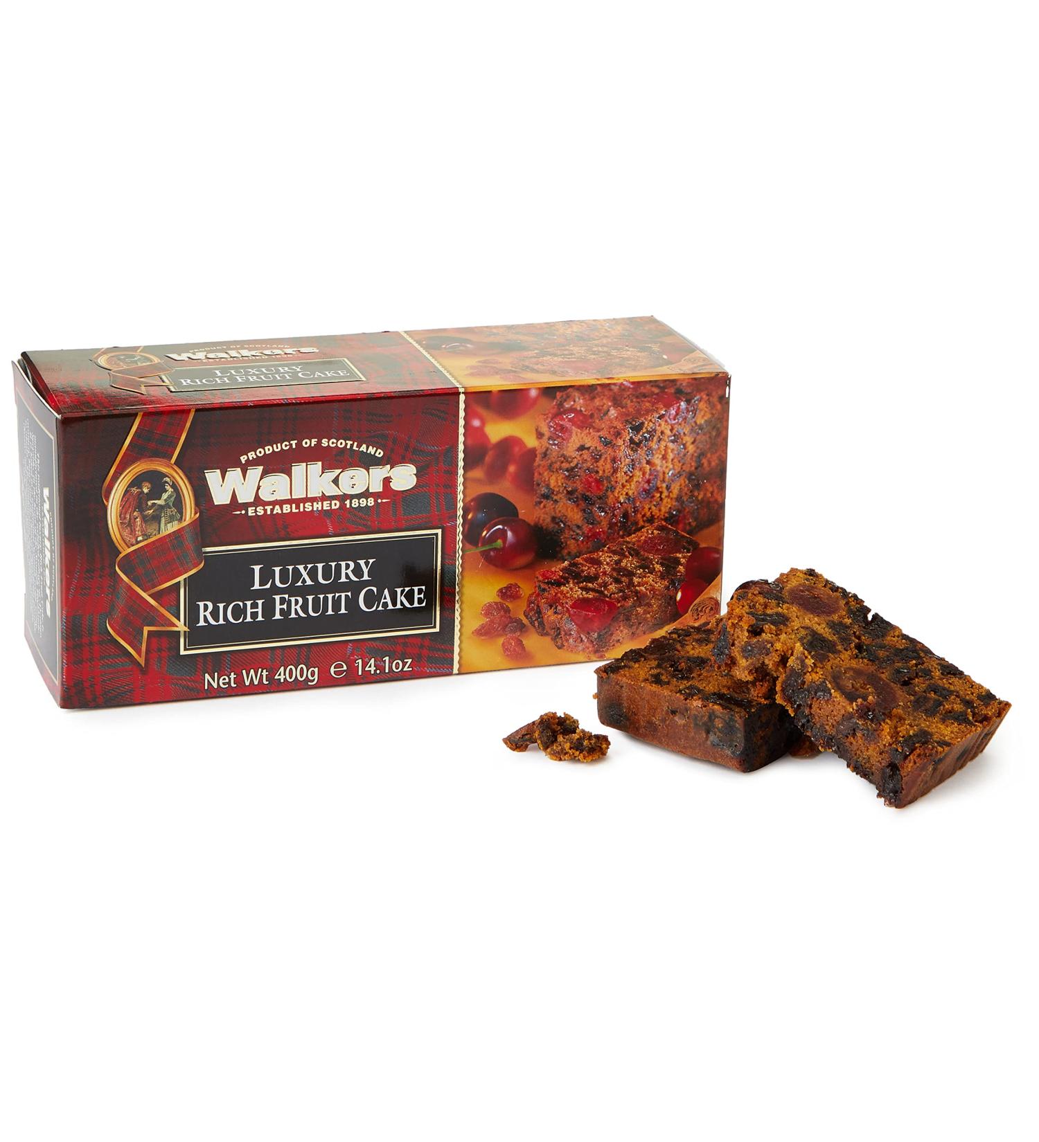 Walkers Luxury Rich Fruit Cake 400 Gram - Buy Online on SooperMarket.com