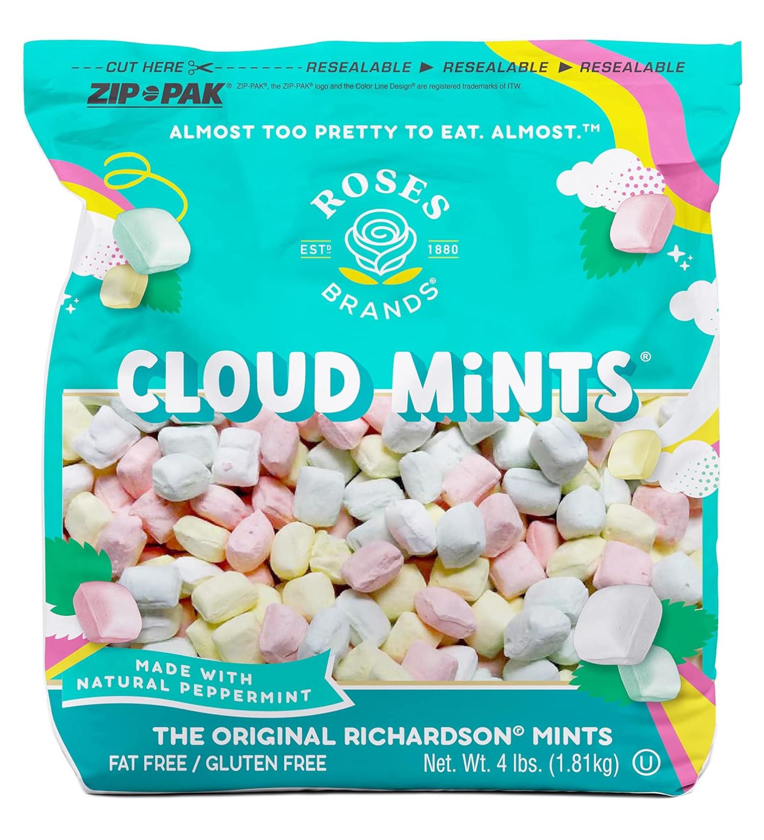 Roses Brands Soft Mints Peppermint Candy 4 lbs - Buy Online on SooperMarket.com