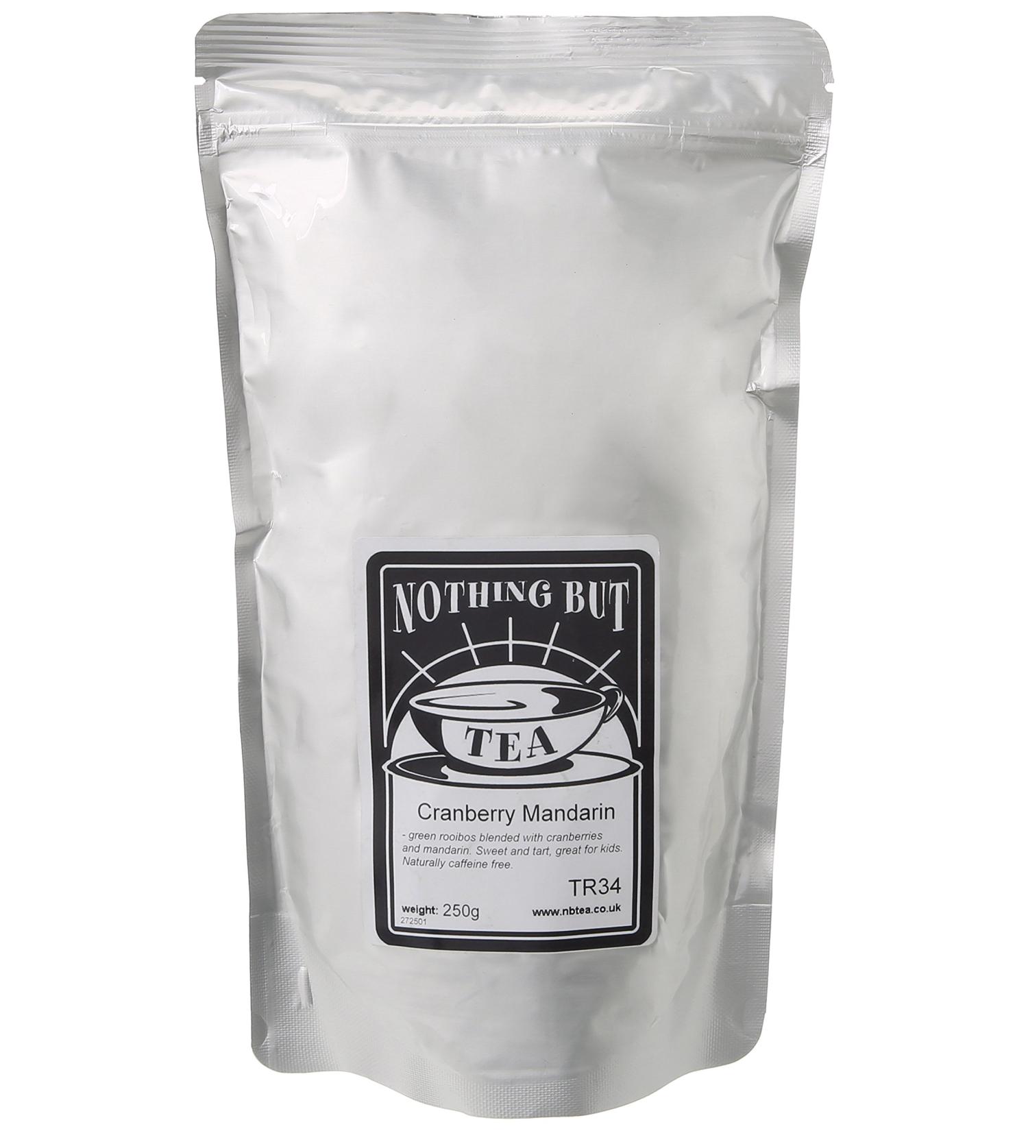 Nothing But Tea Green Rooibos Cranberry Mandarin 250 g - Buy Online on SooperMarket.com