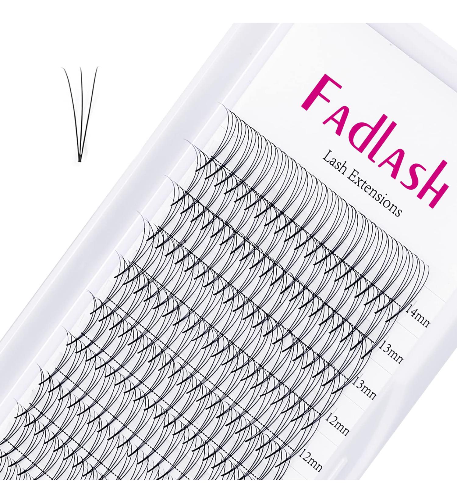 Buy C Curl 0.07mm 3D Lash Extensions - Volume Eyelashes 8-14mm for Natural Long Look | Professional Individual Eyelash Clusters - Buy Online on SooperMarket.com