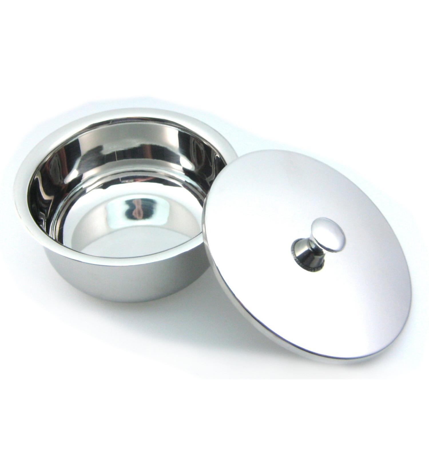 Gold rooftachs of shaving soakers with lids