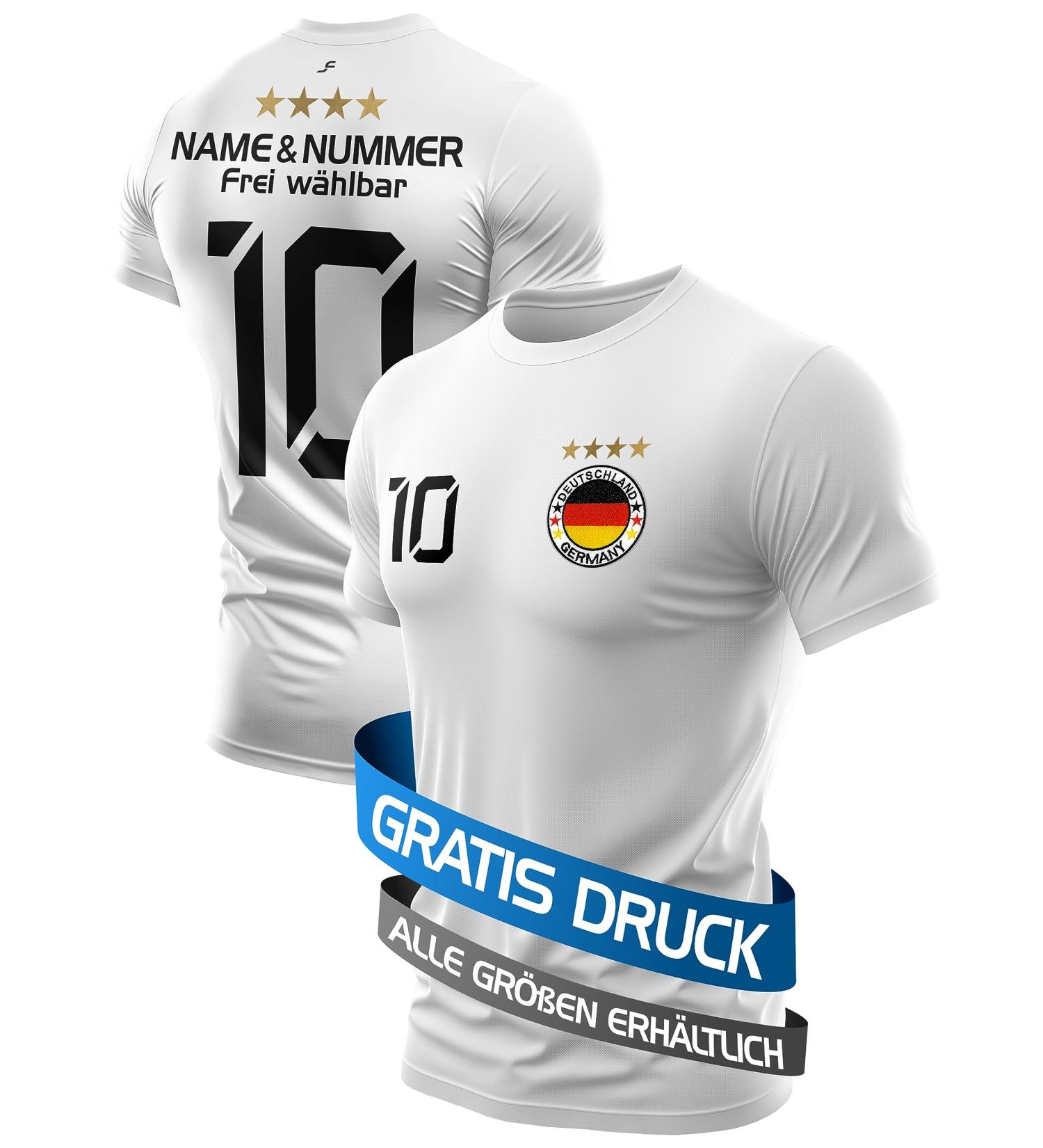 Personalized Germany Football Jersey EM 2024 | Kids & Men's Gifts | Custom Names | International Shipping - Buy Online on SooperMarket.com