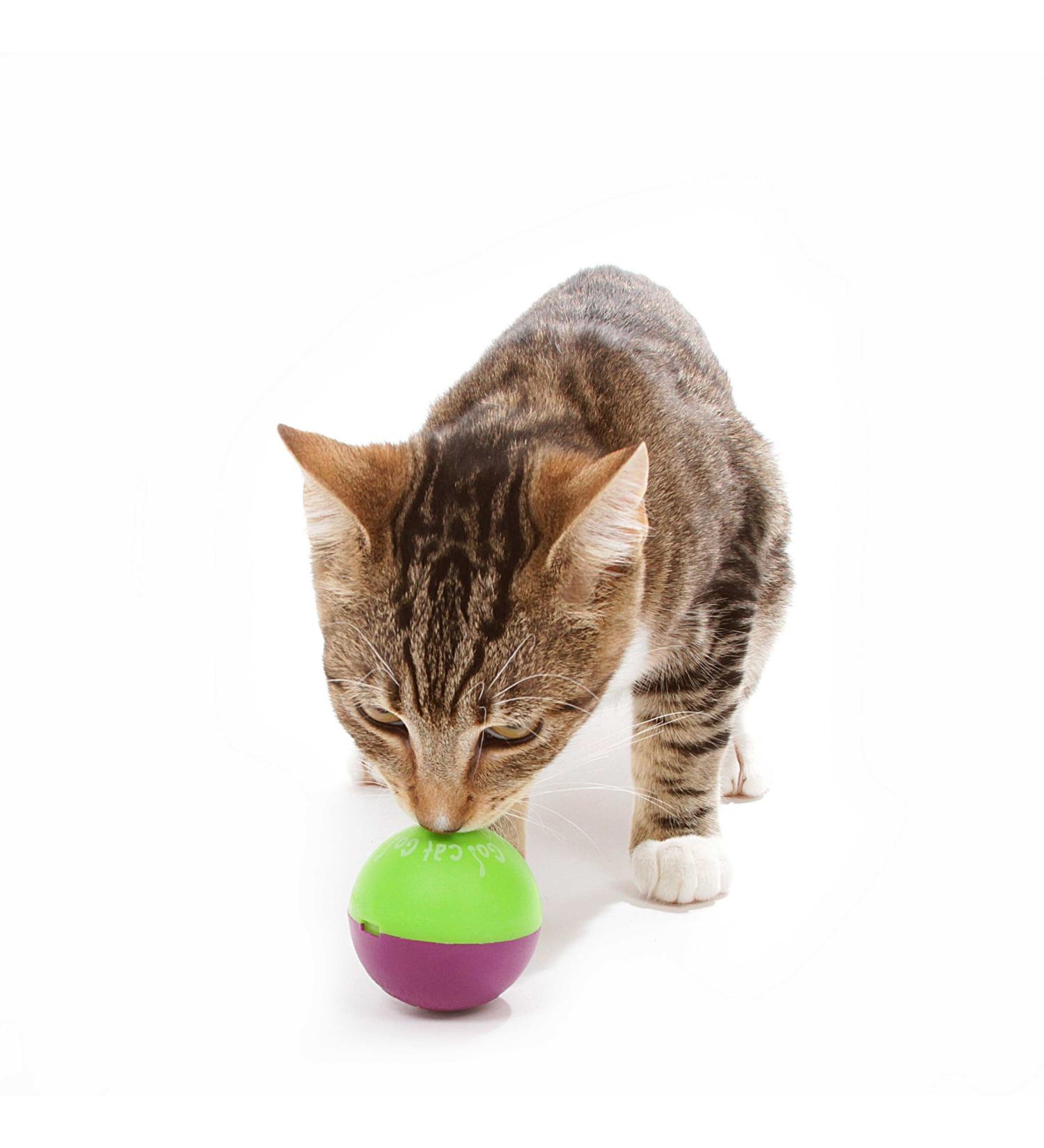 OurPets Play-N-Treat Twin Pack Cat Toy - Interactive and Entertaining Toy for Cats - Buy Online on SooperMarket.com