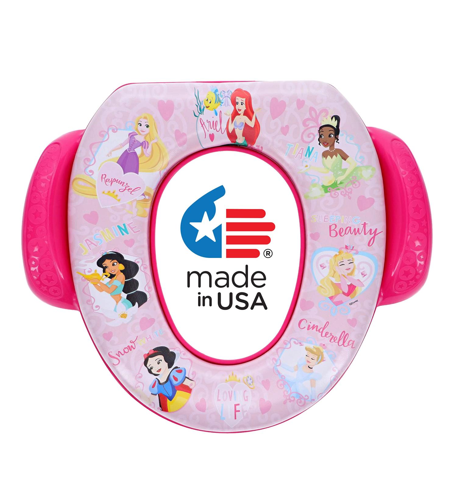 Disney Princess"Loving Life" Soft Potty Seat and Potty Training Seat - Soft Cushion  Baby Potty Training  Safe  Easy to Clean - Buy Online on SooperMarket.com