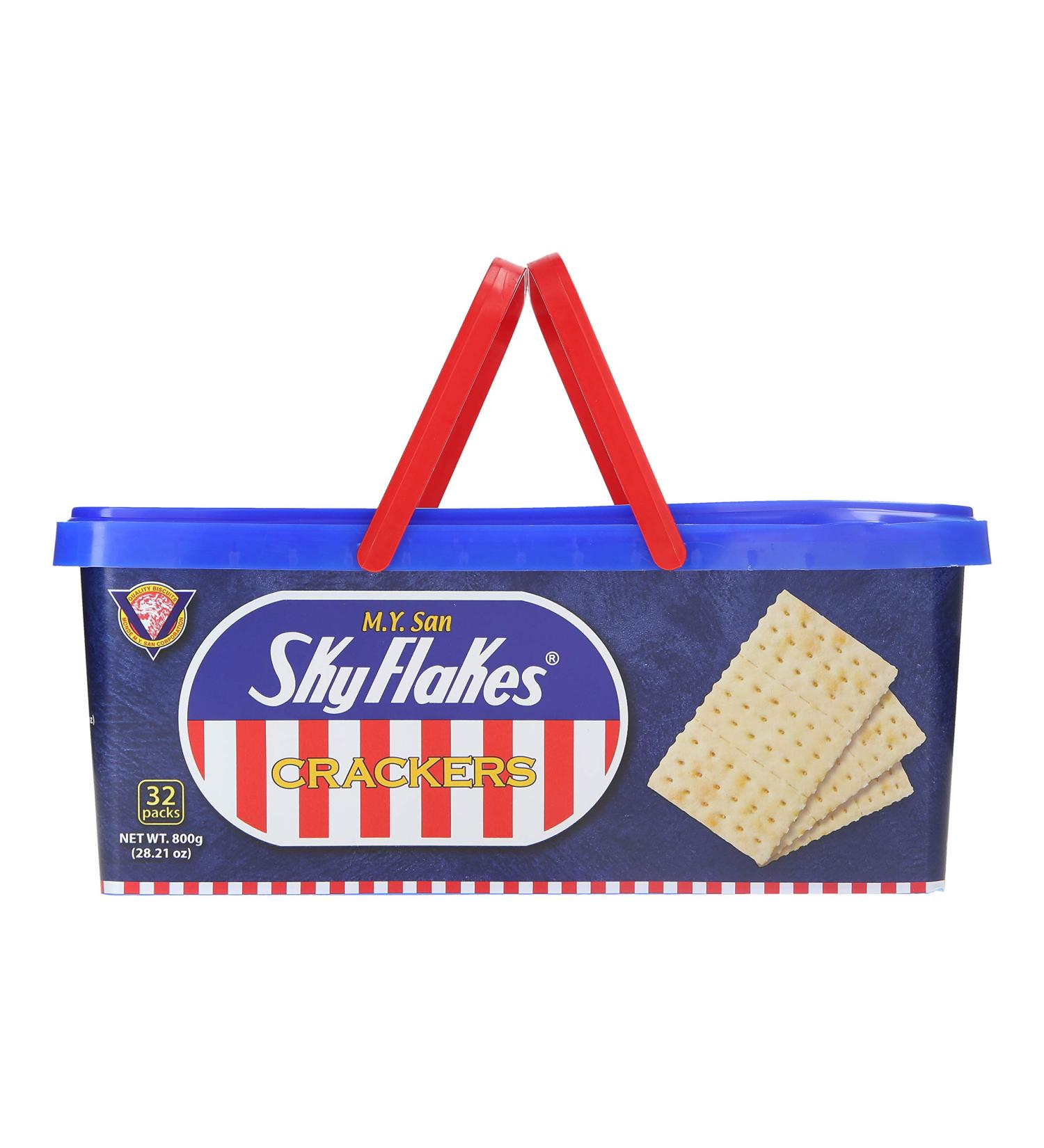Buy MY SAN Sky Flakes Crackers 800g - Authentic Filipino Snack | International Shipping Available - Buy Online on SooperMarket.com