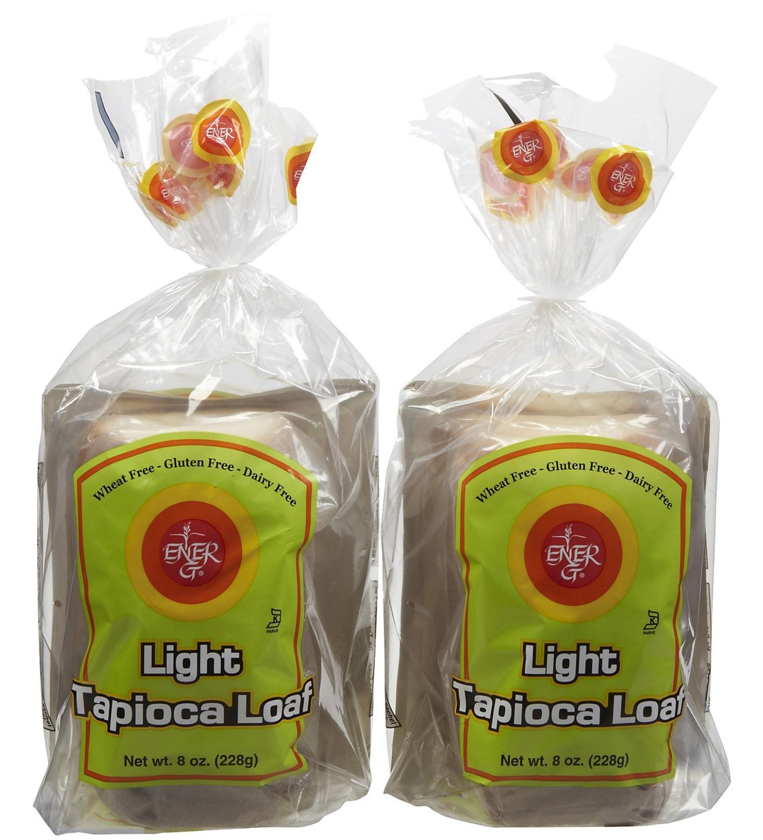 Ener-G Light Tapioca Loaf - 8oz (Pack of 2) | Gluten-Free Bread Option - Buy Online on SooperMarket.com