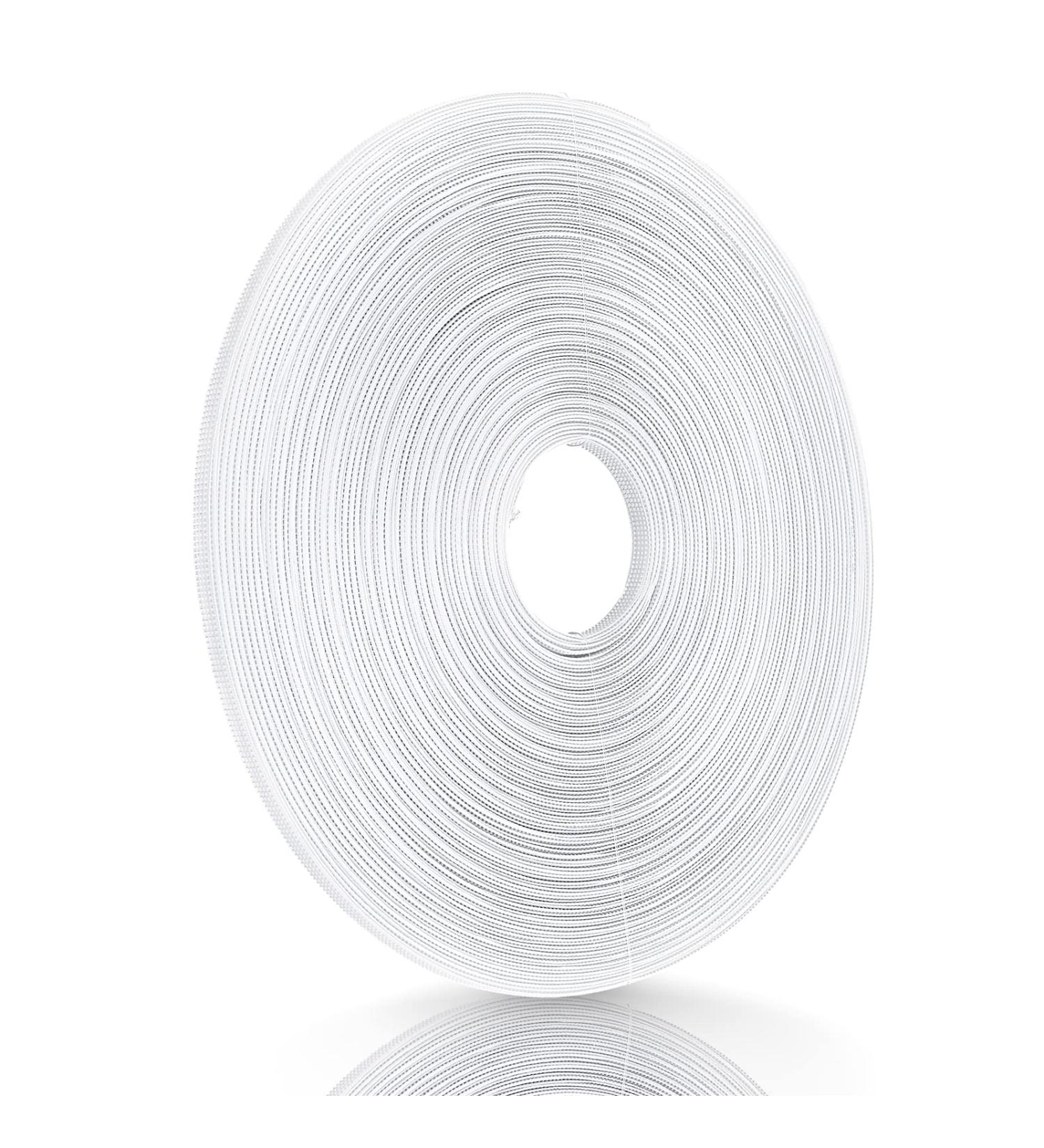 High Density Polyester Boning for Sewing Corset - 6mm Wide, 50 Yard Roll - Garment & Bra Accessories for Corsets, Gowns, Lingerie & Hats - White - Buy Online on SooperMarket.com