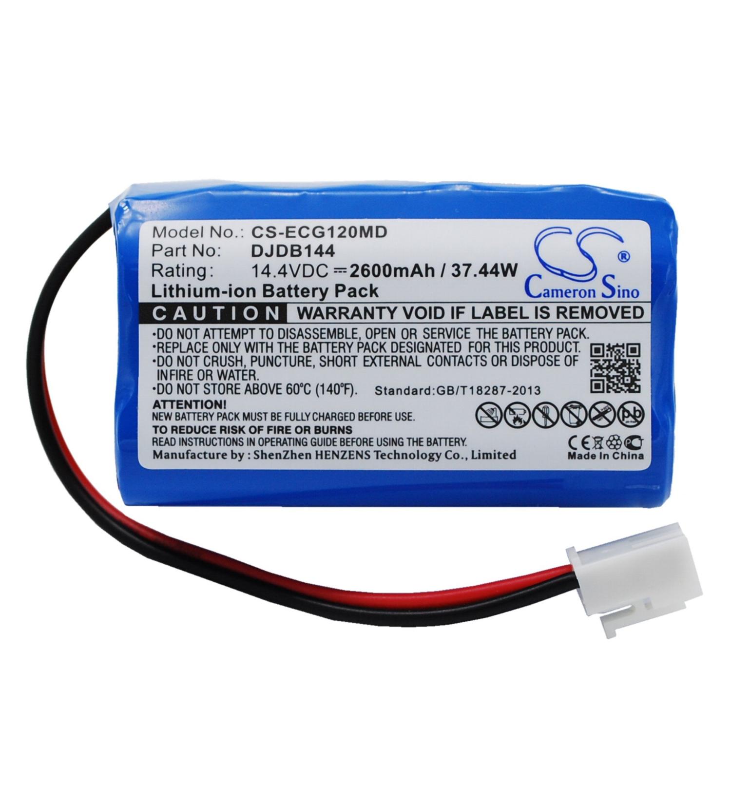 Replacement Battery for CMICS DJDB144 DJDB1200 11D | International Shipping Available - Buy Online on SooperMarket.com