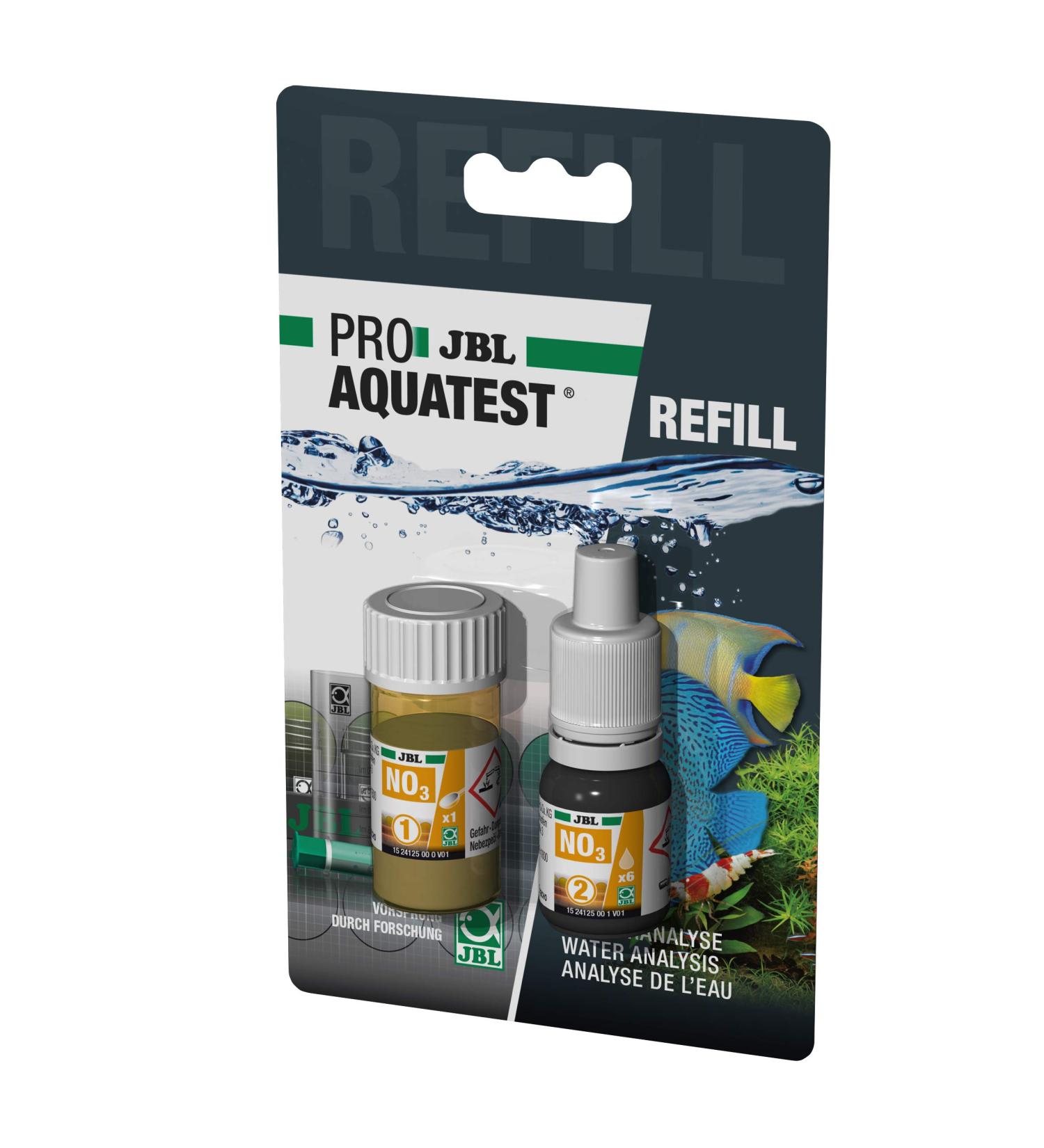 JBL Water Test Fulfillment - Proaqua No3 Nitrate Refill for Aquariums & Ponds | 2 Pieces - Buy Online on SooperMarket.com