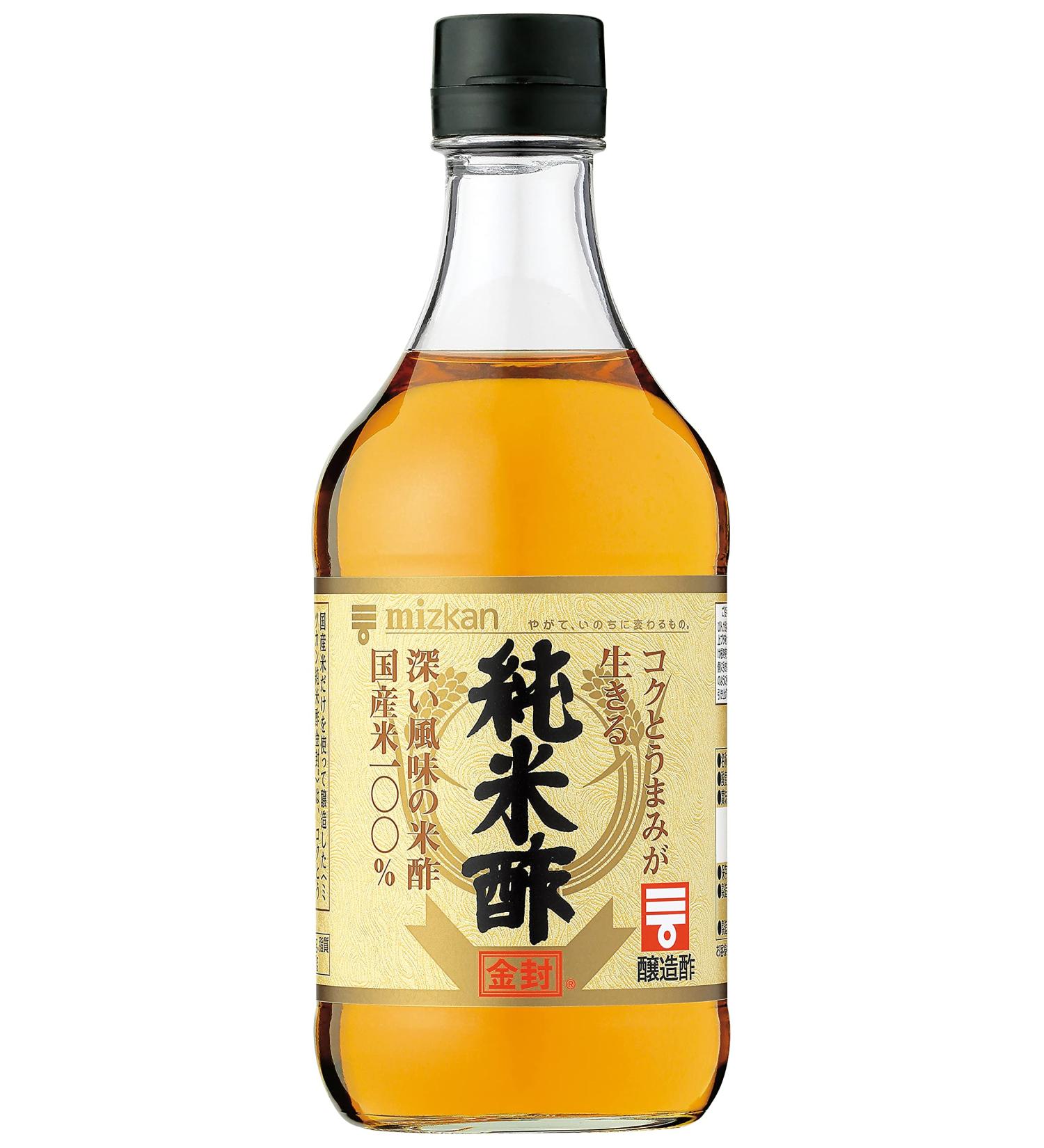 mizkan Pure Rice Vinegar Gold Label Domestic Rice 100% Use 500ml