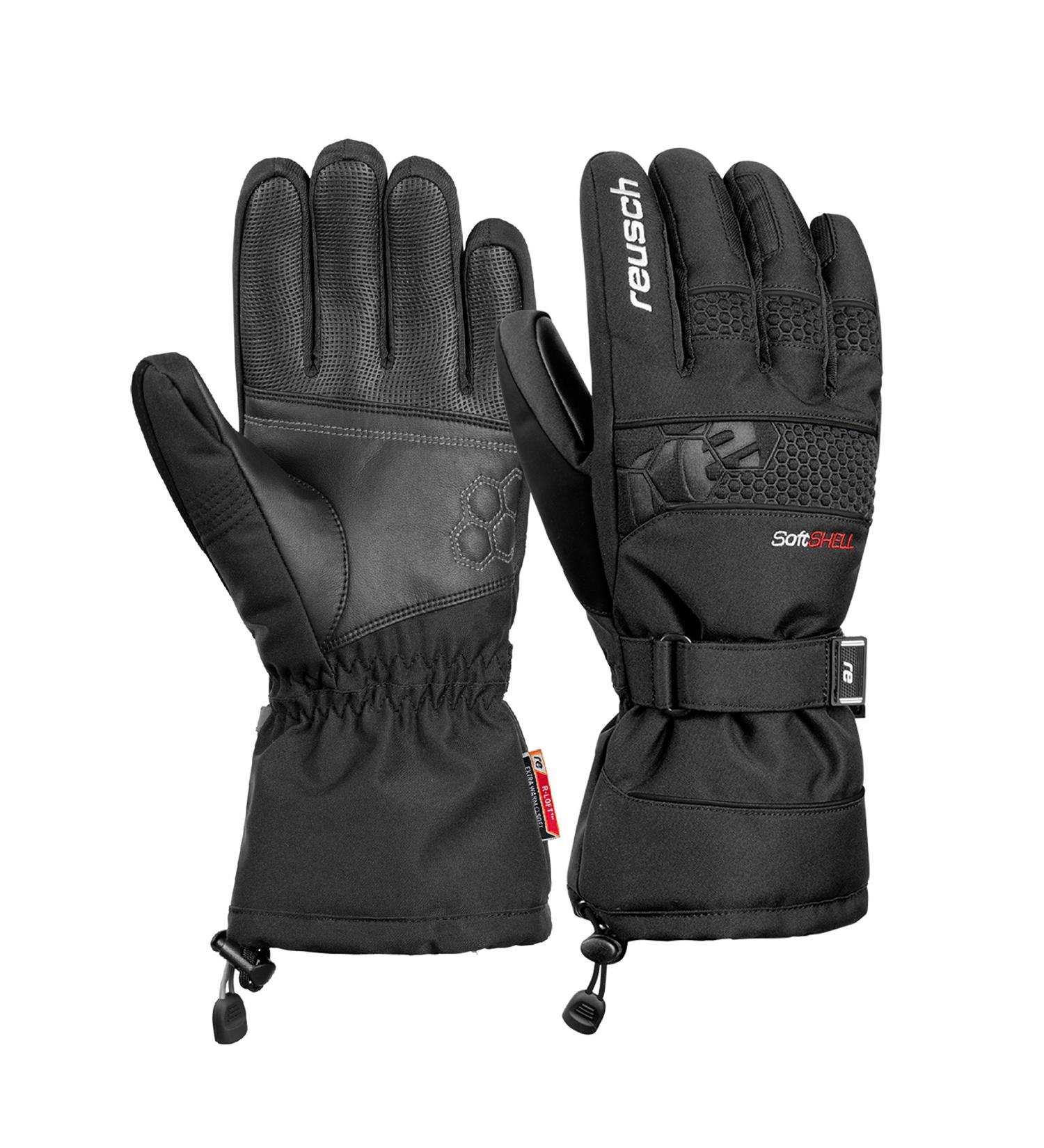 Reusch Unisex Finger Gloves Connor R-TEX XT - Black 10.5 | Premium Winter Sports Gloves | International Shipping Available - Buy Online on SooperMarket.com