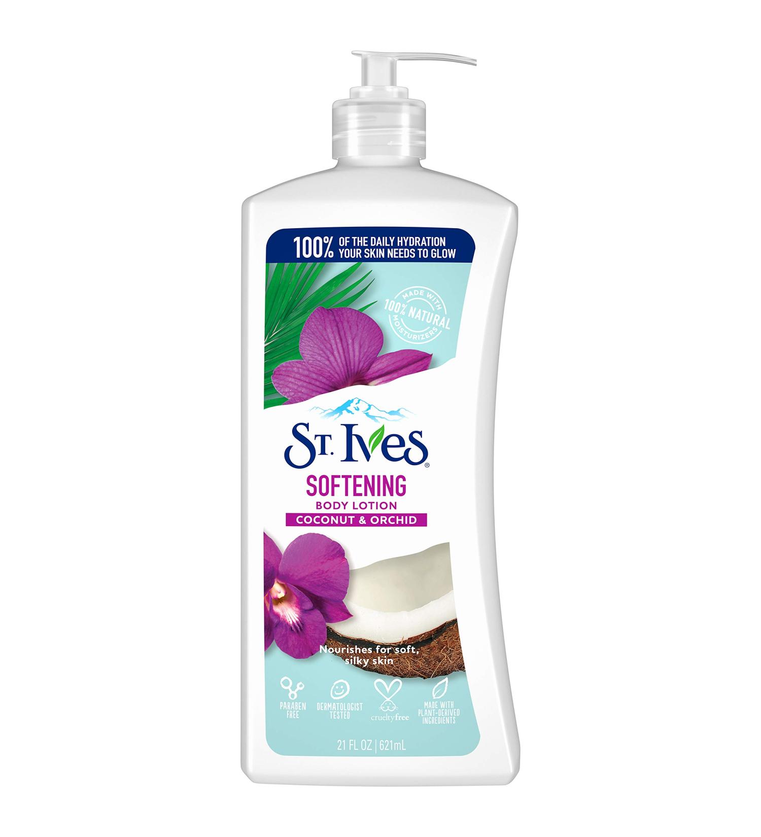 St. Ives Coconut & Orchid Hand & Body Lotion 21 oz - Hydrating Moisturizer for Dry Skin - Buy Online on SooperMarket.com