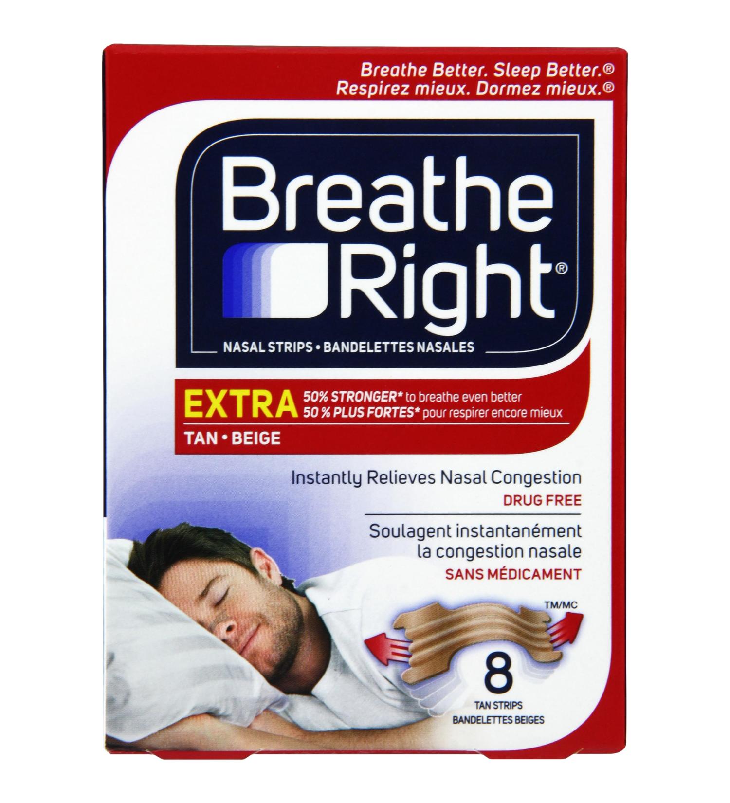 Breathe Right Extra Tan 8ct - Buy Online on SooperMarket.com