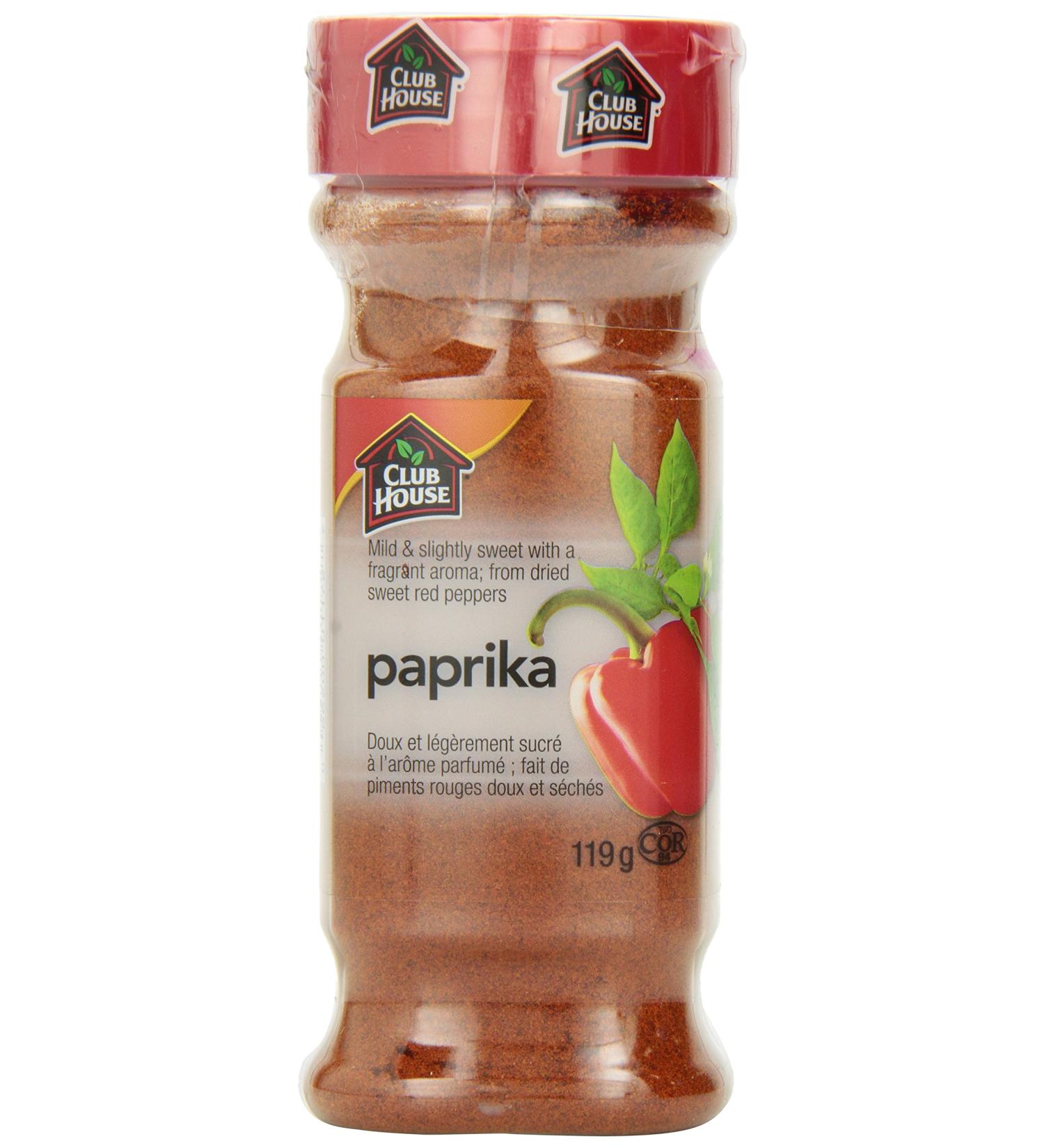 Club House Quality Natural Herbs & Spices Paprika 119g 119 g (Pack of 1) - Buy Online on SooperMarket.com
