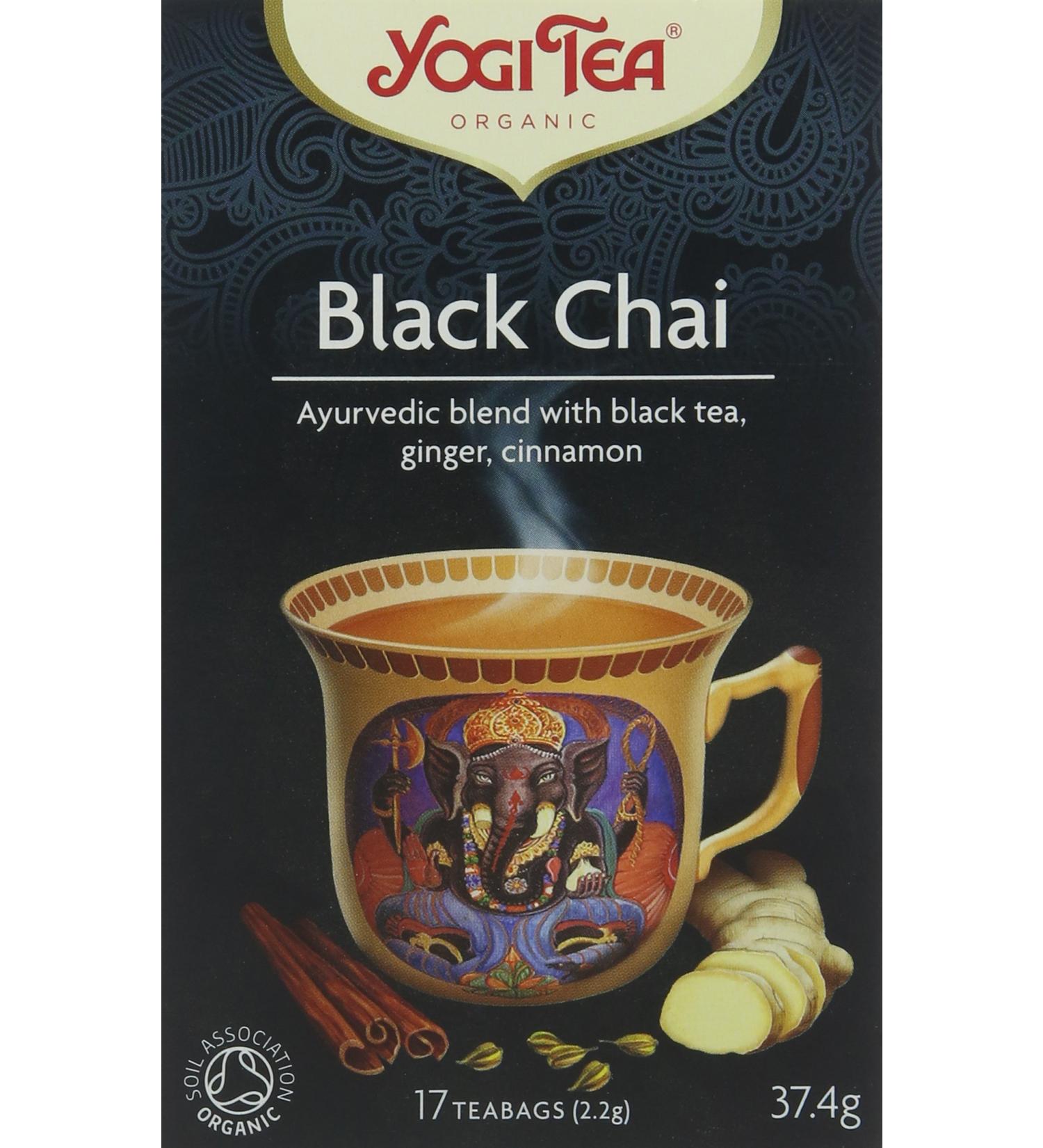 Yogi Tea Black Chai 17 Bags - Buy Online on SooperMarket.com