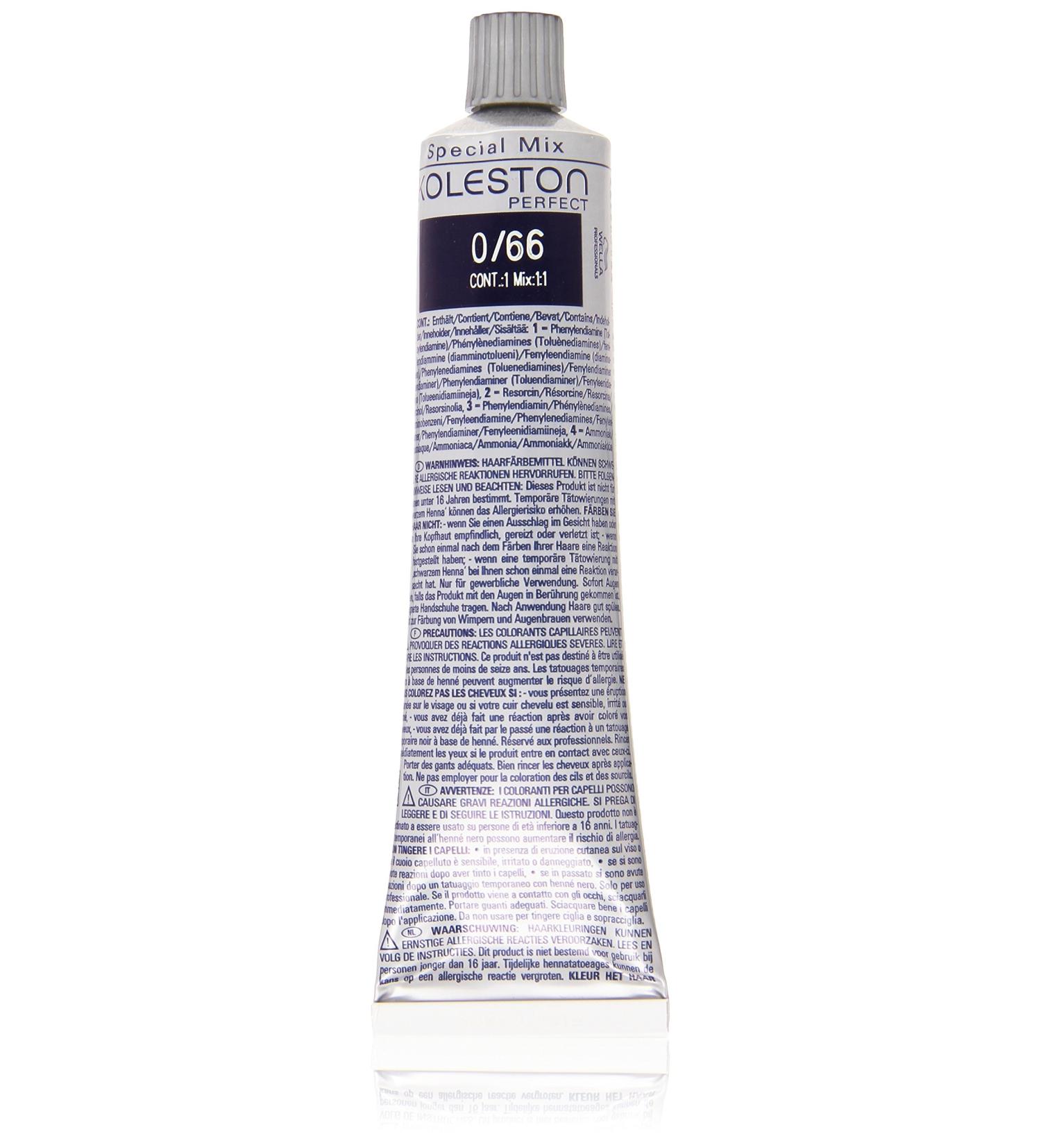 Wella Professionals Koleston 0/66 Violet-Intensive Hair Color - 60ml | International Shipping Available - Buy Online on SooperMarket.com