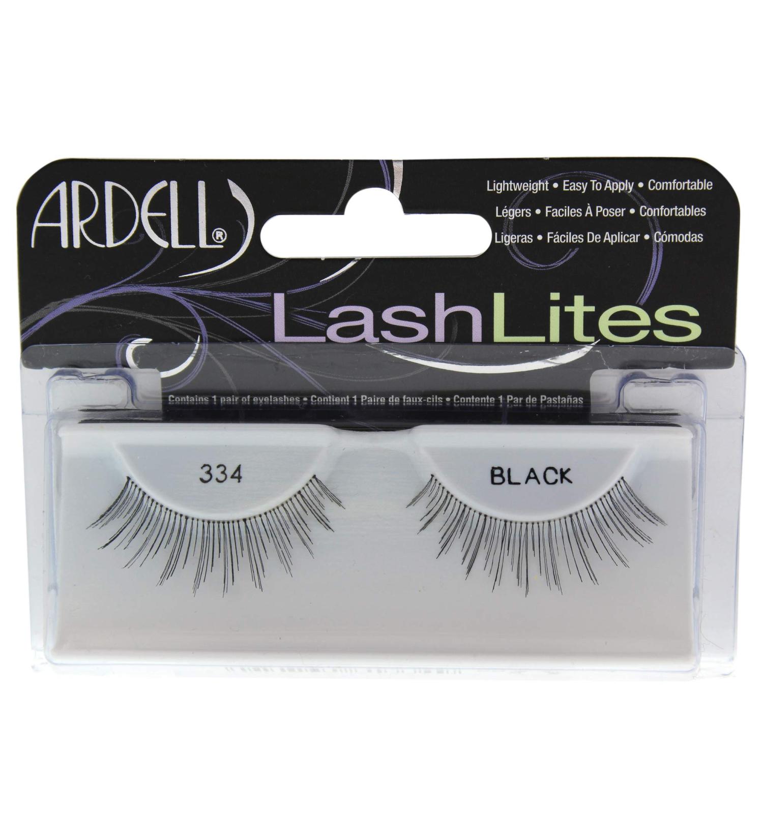 Ardell Lash Lites Fake Eyelashes 334 Black