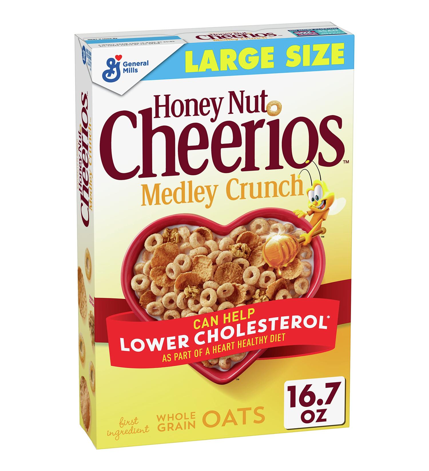 General Mills Honey Nut Cheerios Medley Crunch 16.7 oz (473 g)