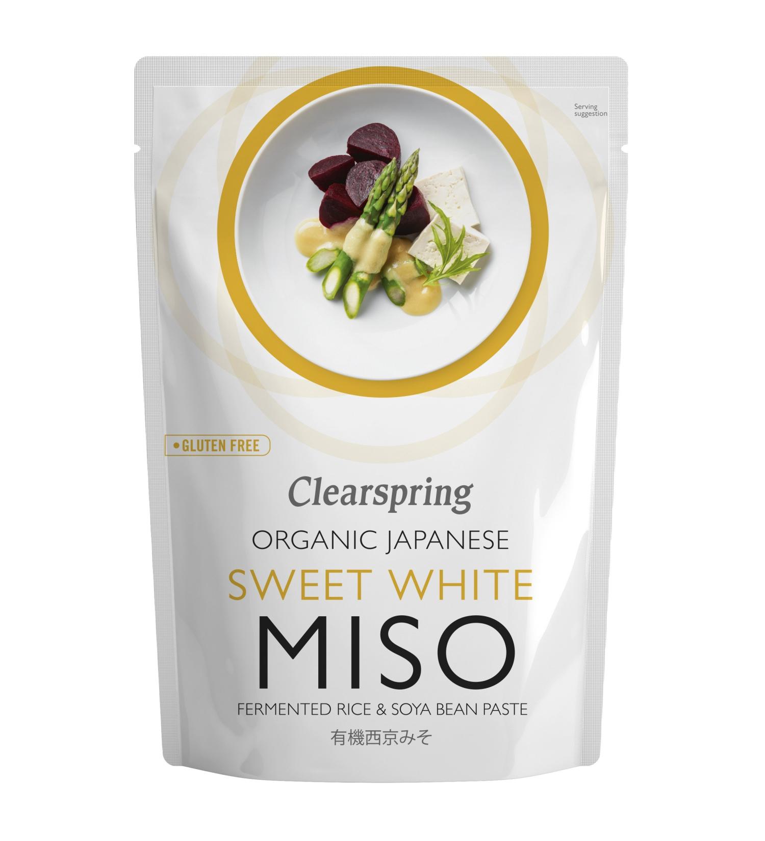 Clearspring | Sweet White Miso - Organic | 3 x 250g