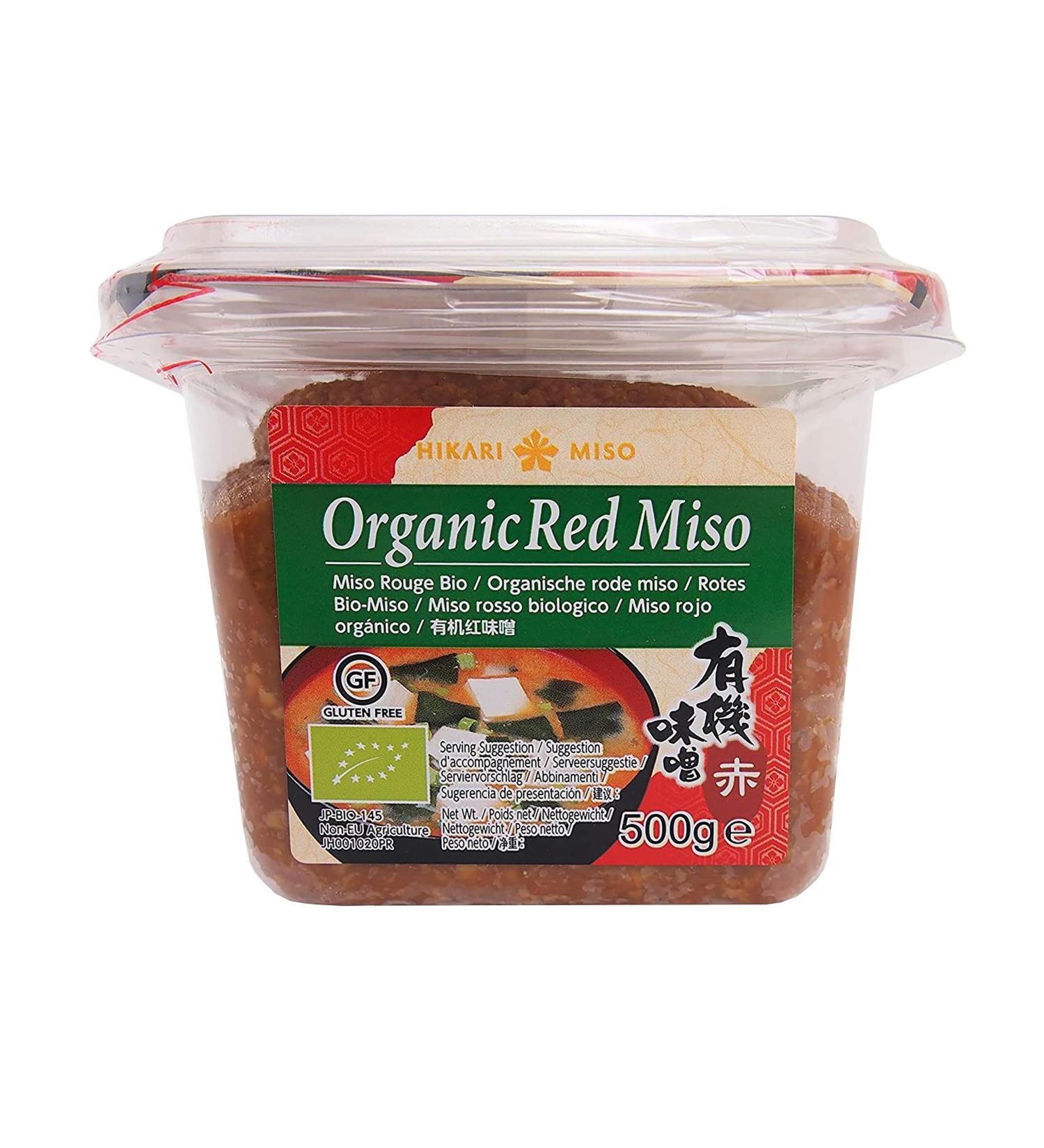 Hikari Miso Natural Organic Red Miso Paste - 500g | Buy Authentic Japanese Miso for Cooking Online - Buy Online on SooperMarket.com