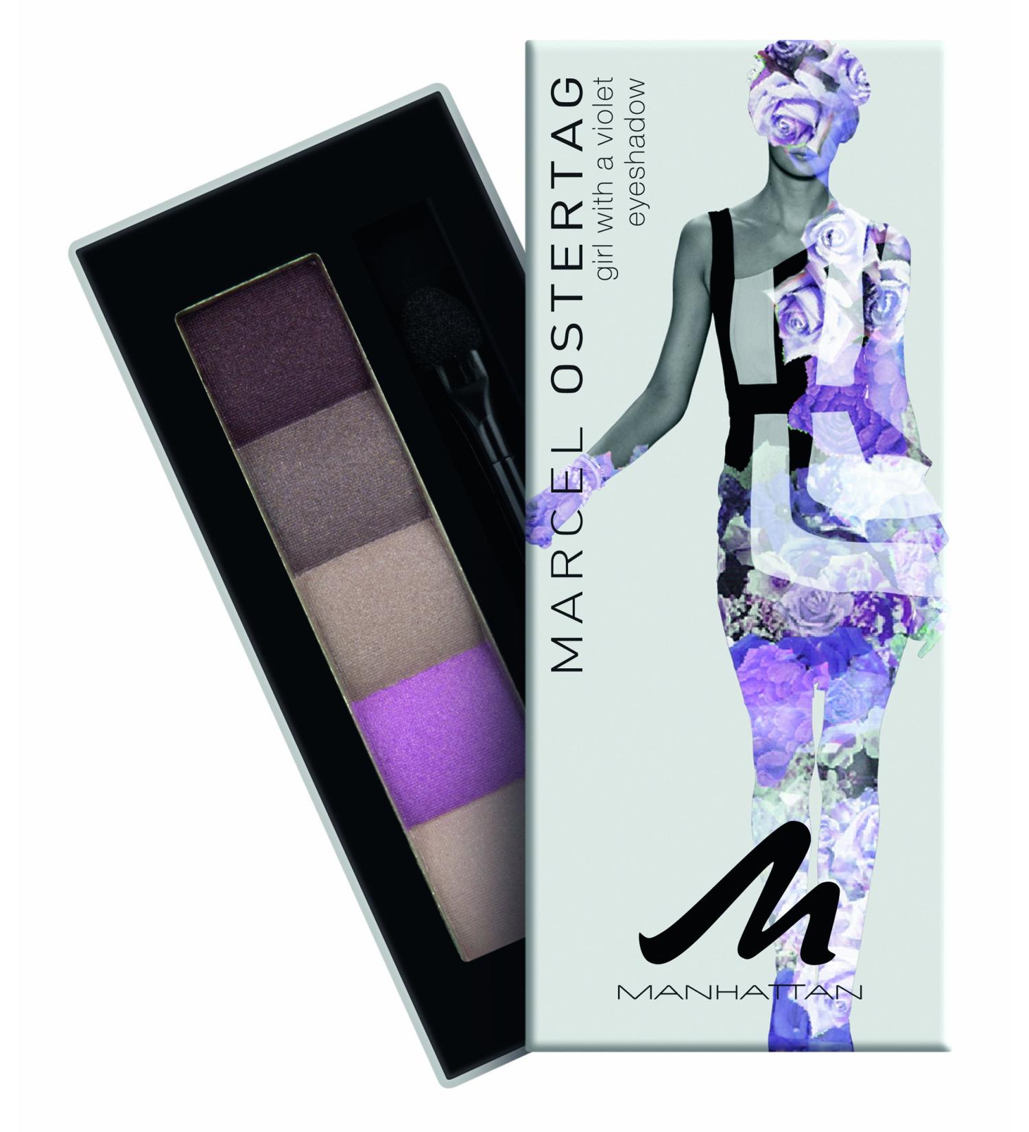 Manhattan Ostertag Collection Eyeshadow 4 (Girl with a Violet) 1 pack (1 x 4.2 g)