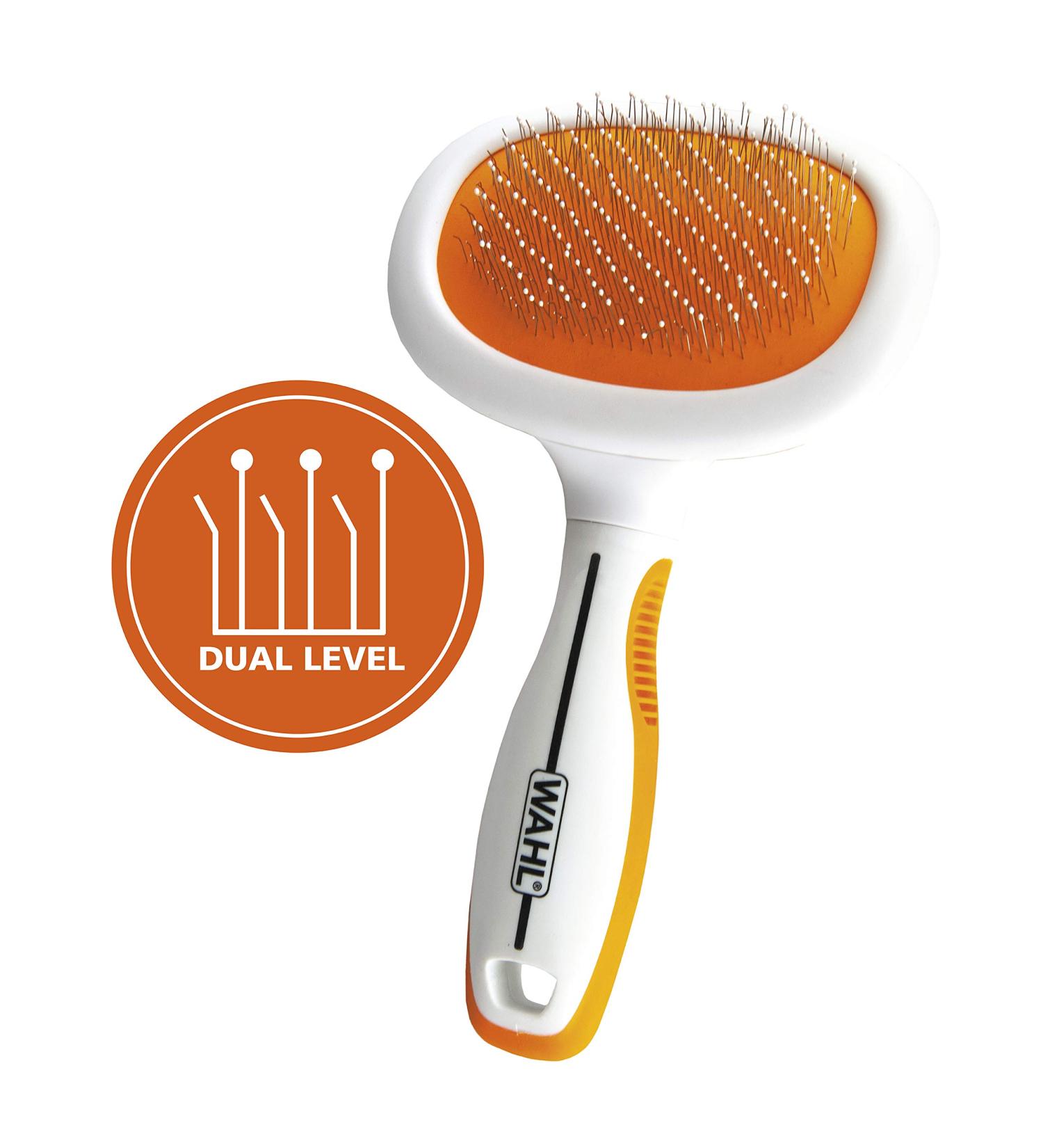 Wahl Premium Dual Level Sensitive Skin Pet Slicker Brush - Buy Online on SooperMarket.com