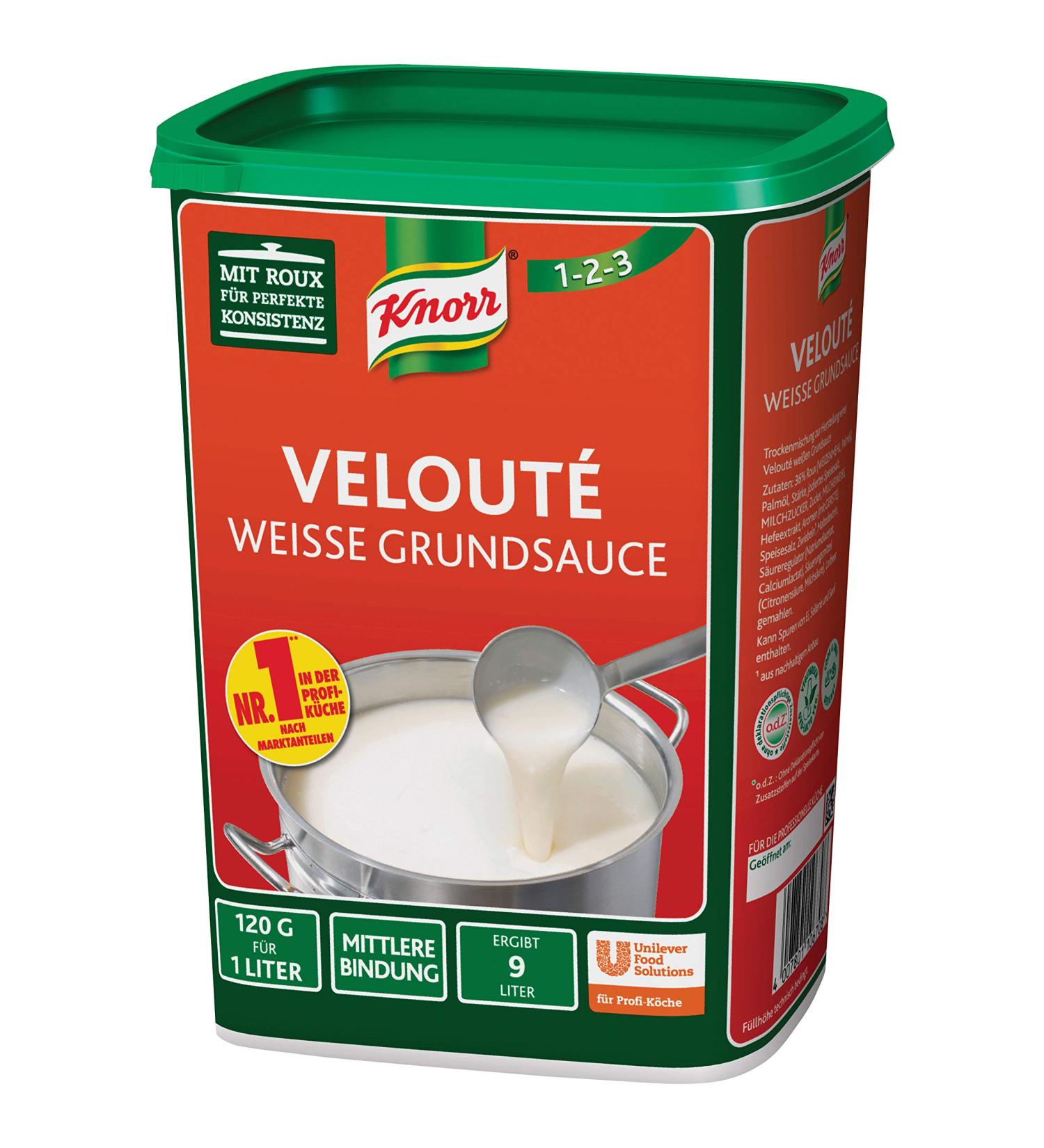 Buy Knorr Velout White Basic Sauce 1kg - International Shipping Available - Buy Online on SooperMarket.com