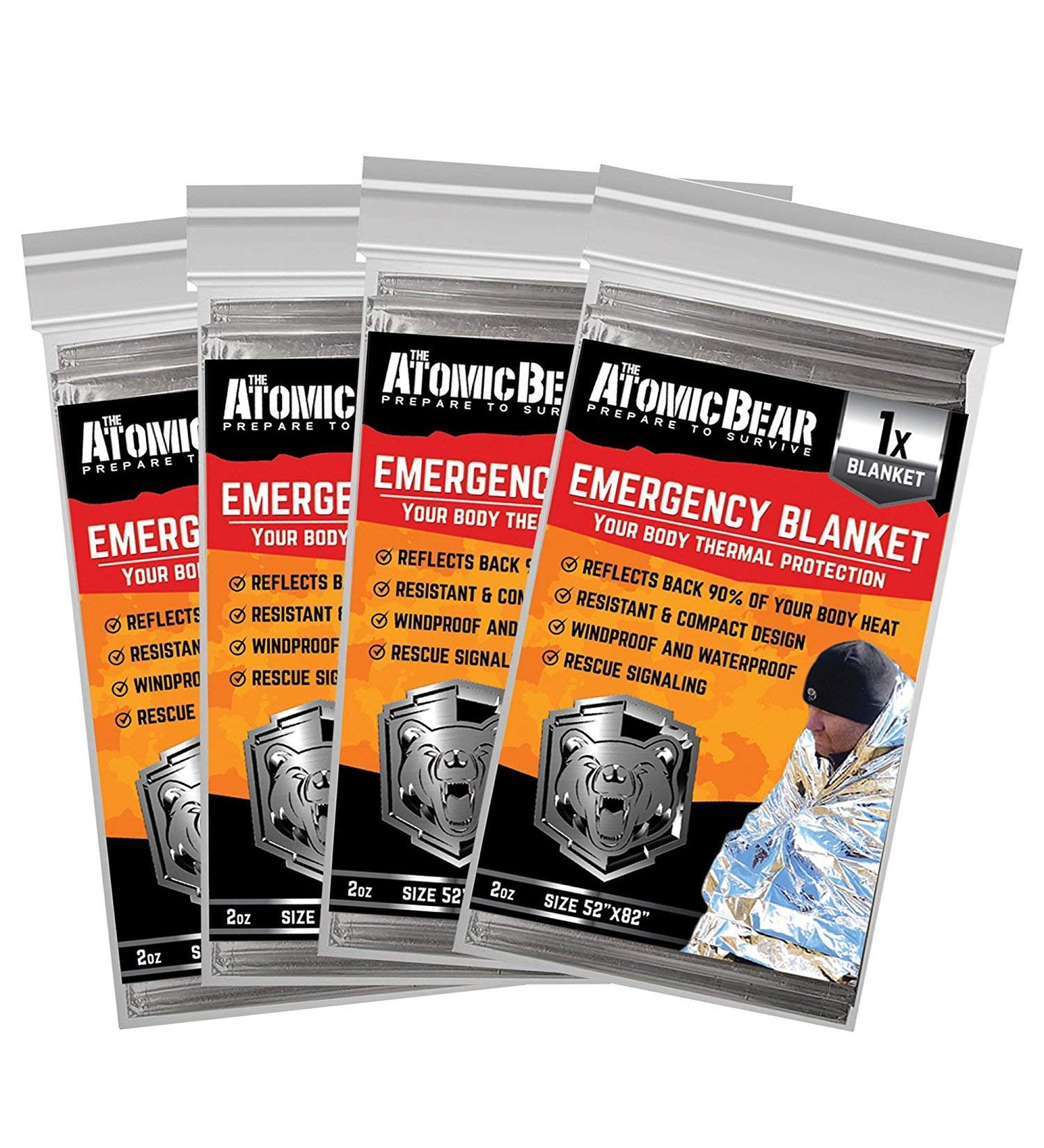 Emergency Blanket - Lightweight Mylar Foil for Survival Thermal Protection - Ideal for EDC, Camping, Hiking, Hunting - Buy Online on SooperMarket.com