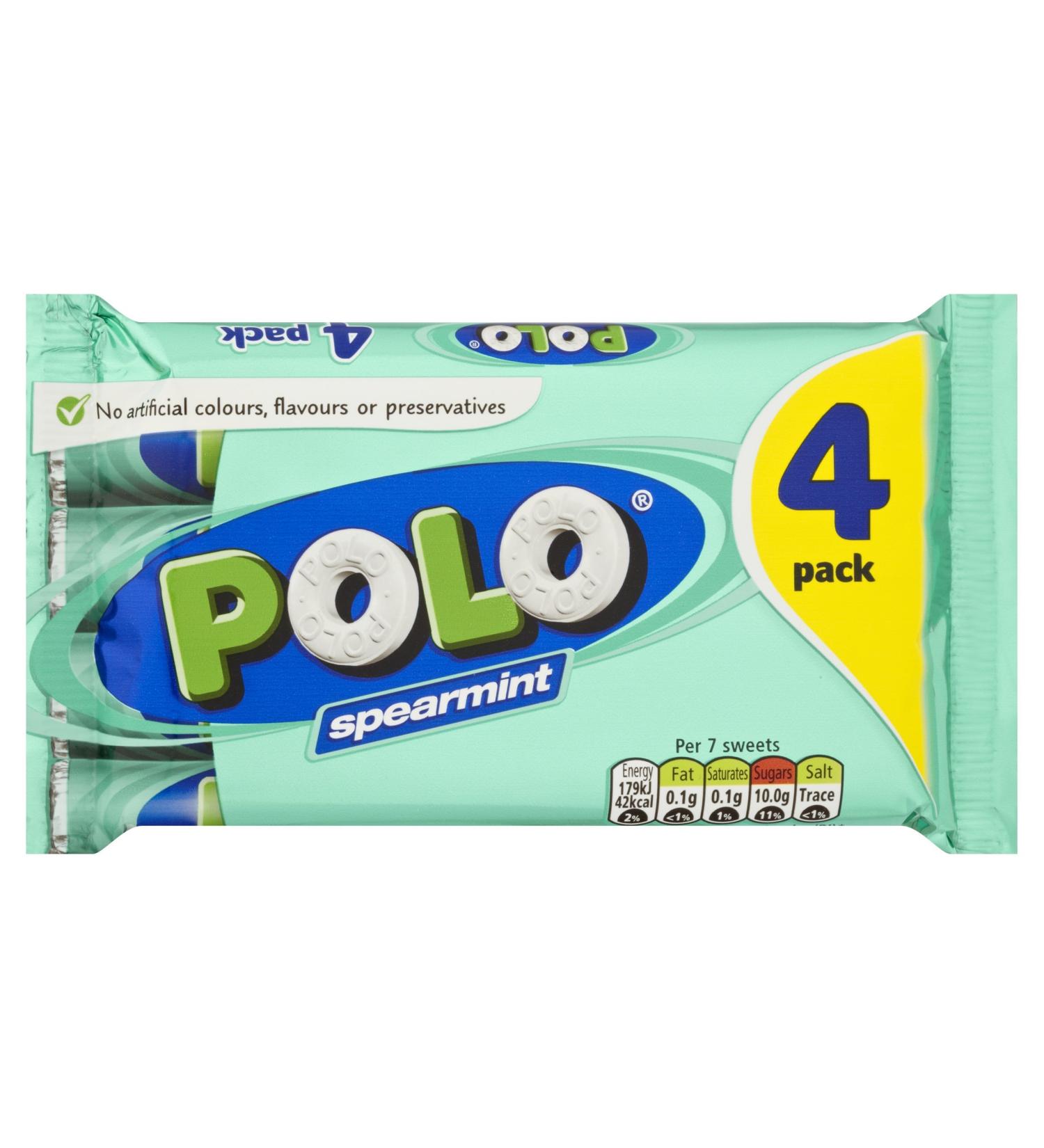 Polo Spearmint 4x34g