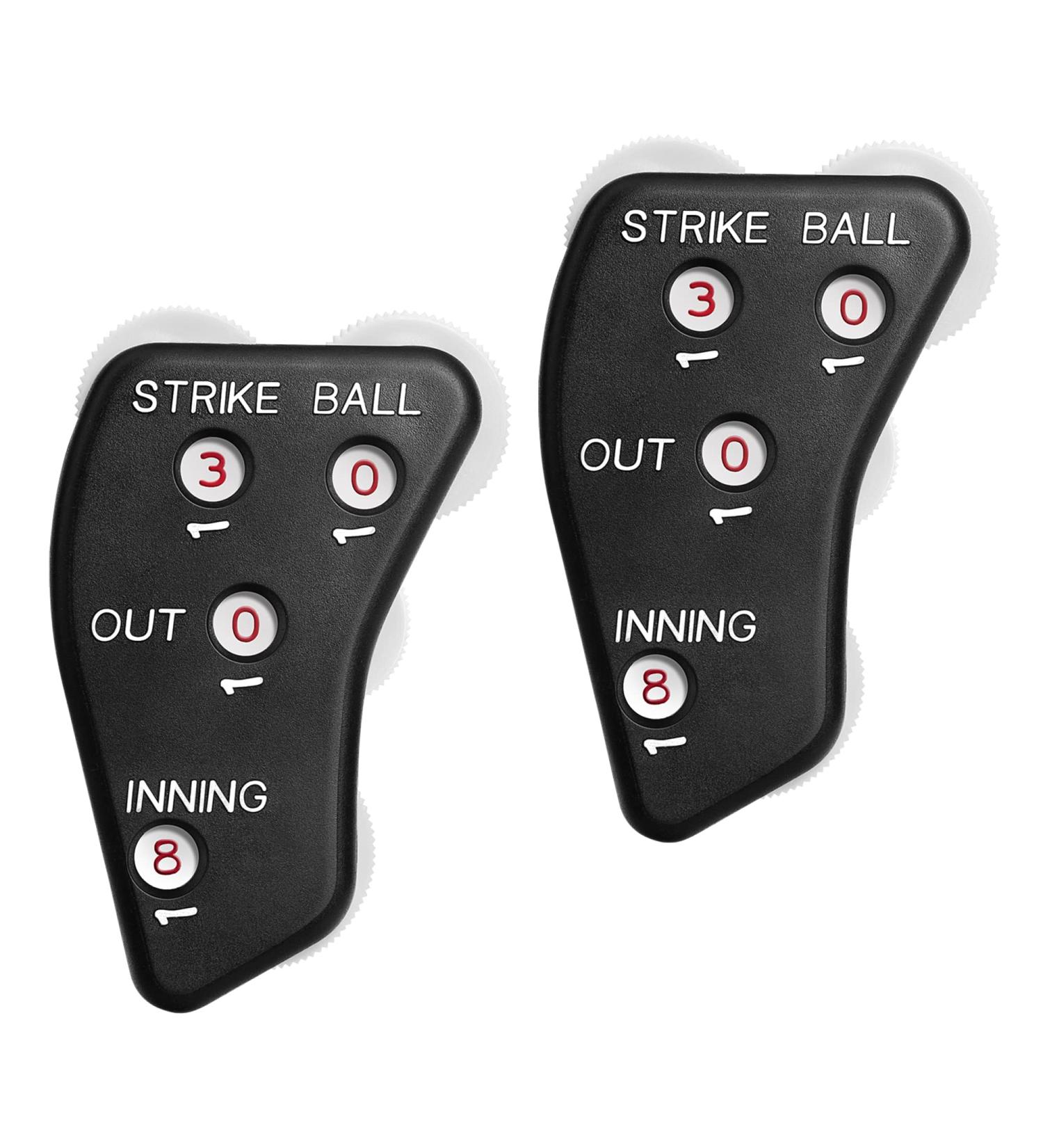 Watayo 4 Wheel Umpire Indicator - Baseball & Softball Umpire Counter Clicker (2pcs) - Buy Online on SooperMarket.com