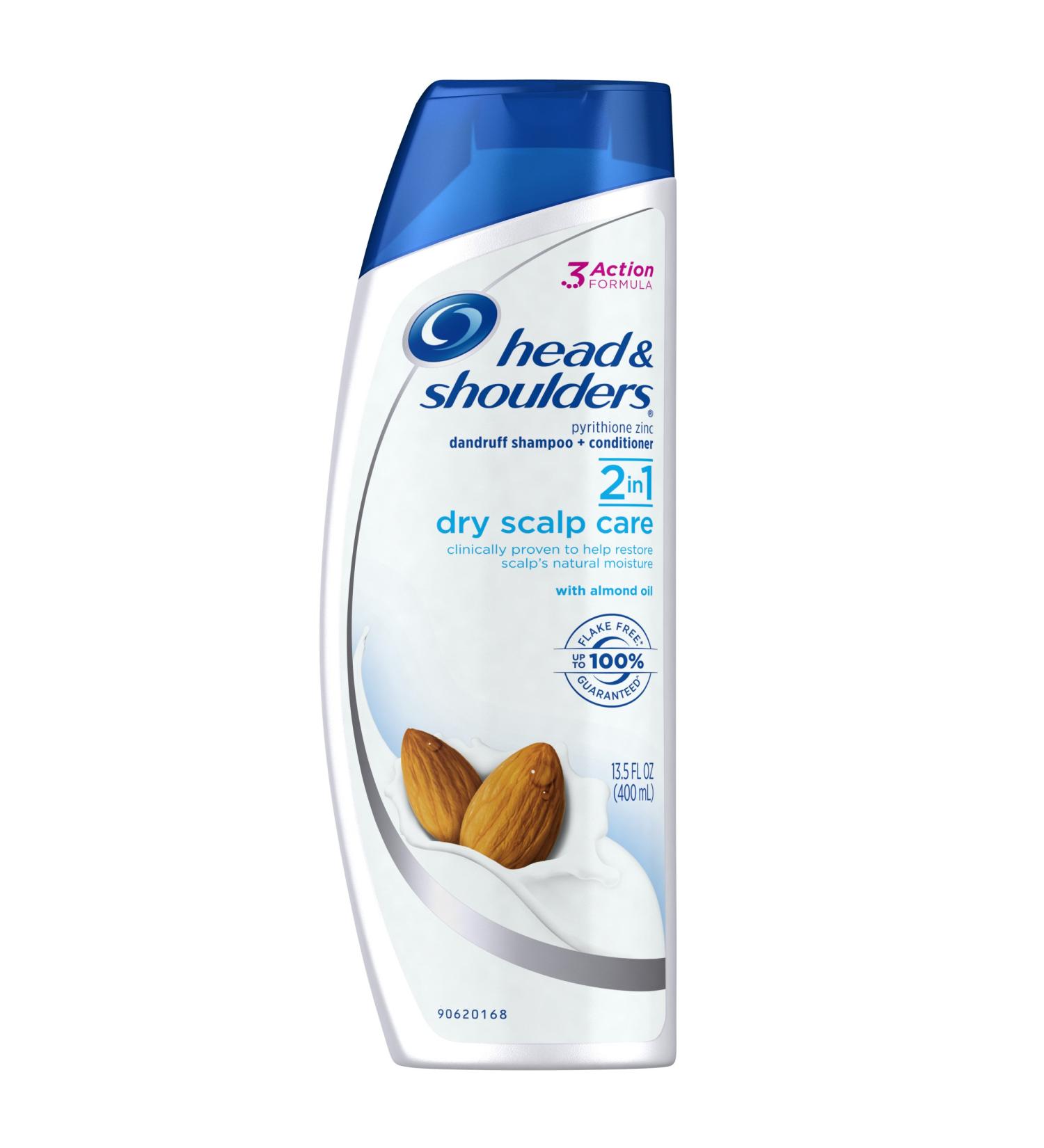Head & Shoulders Dry Scalp Care With Almond Oil 2-In-1 Dandruff Shampoo & Conditioner 14.2 Fluid Ounce (Pack Of 2) - Buy Online on SooperMarket.com