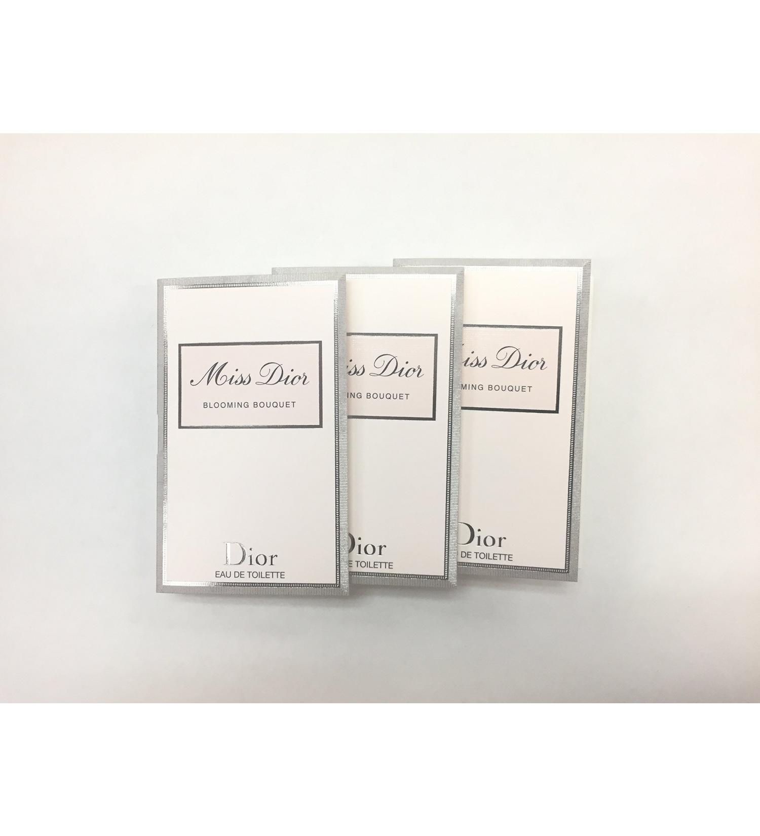 3-Pack Miss Dior Blooming Bouquet Eau De Toilette 1 ML - 0.03 Fl Oz Sample Vial